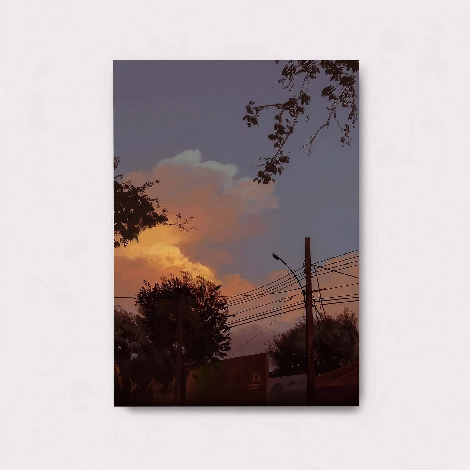 Sunset Serenity Safe Wall Magnetic / M