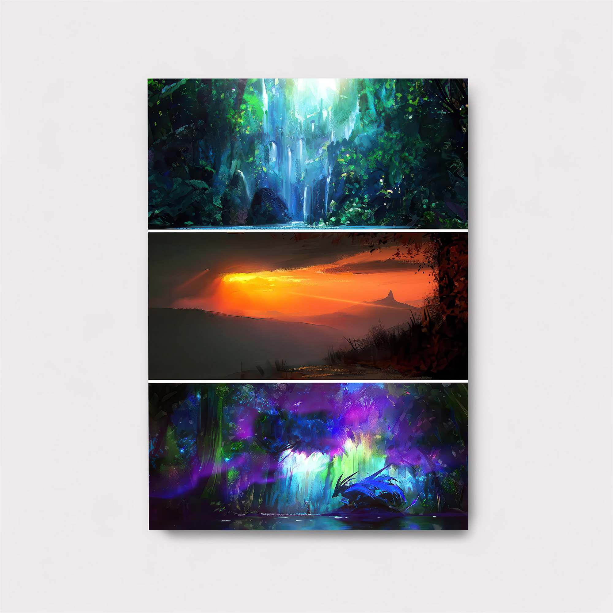 Mystic Waterfall Safe Wall Magnetic / M