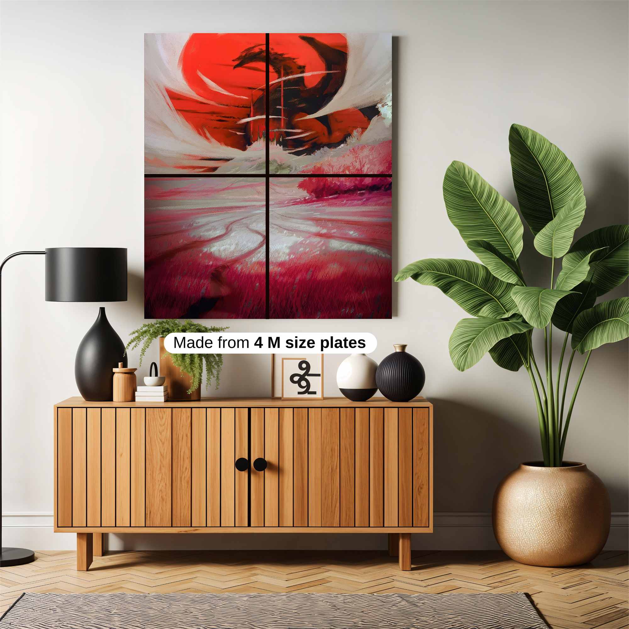 Dragon Apocalypse Safe Wall Magnetic / M