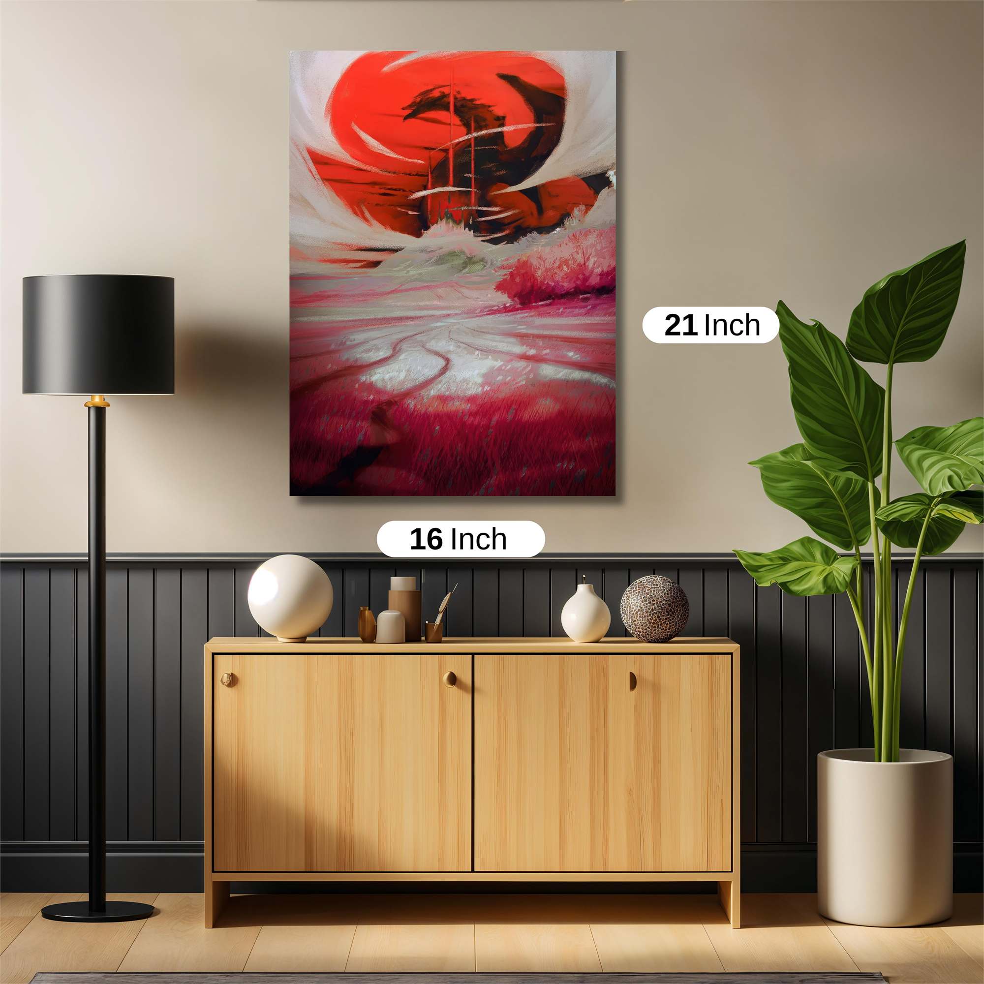 Dragon Apocalypse Safe Wall Magnetic / M