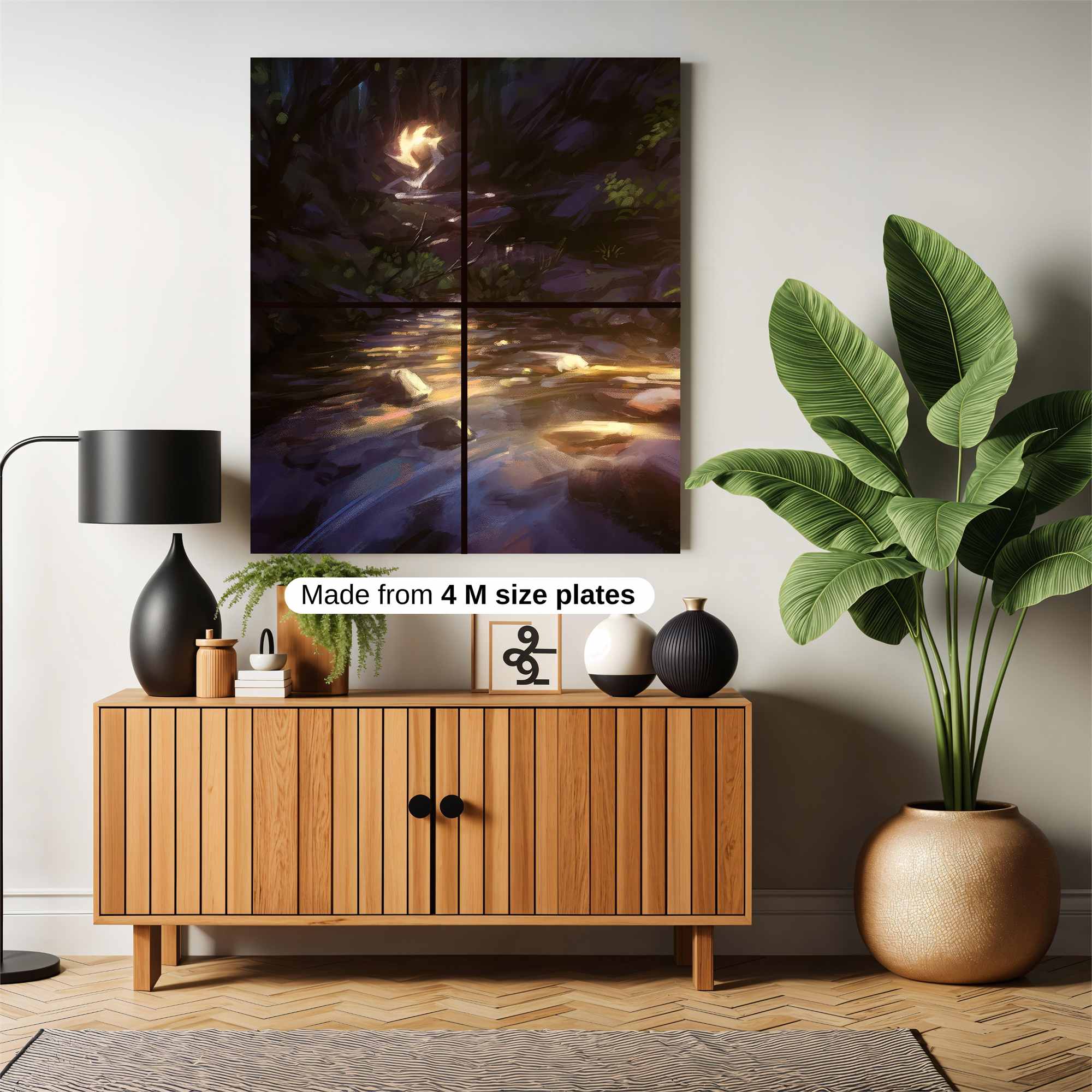 Moonlit Serenity Safe Wall Magnetic / M