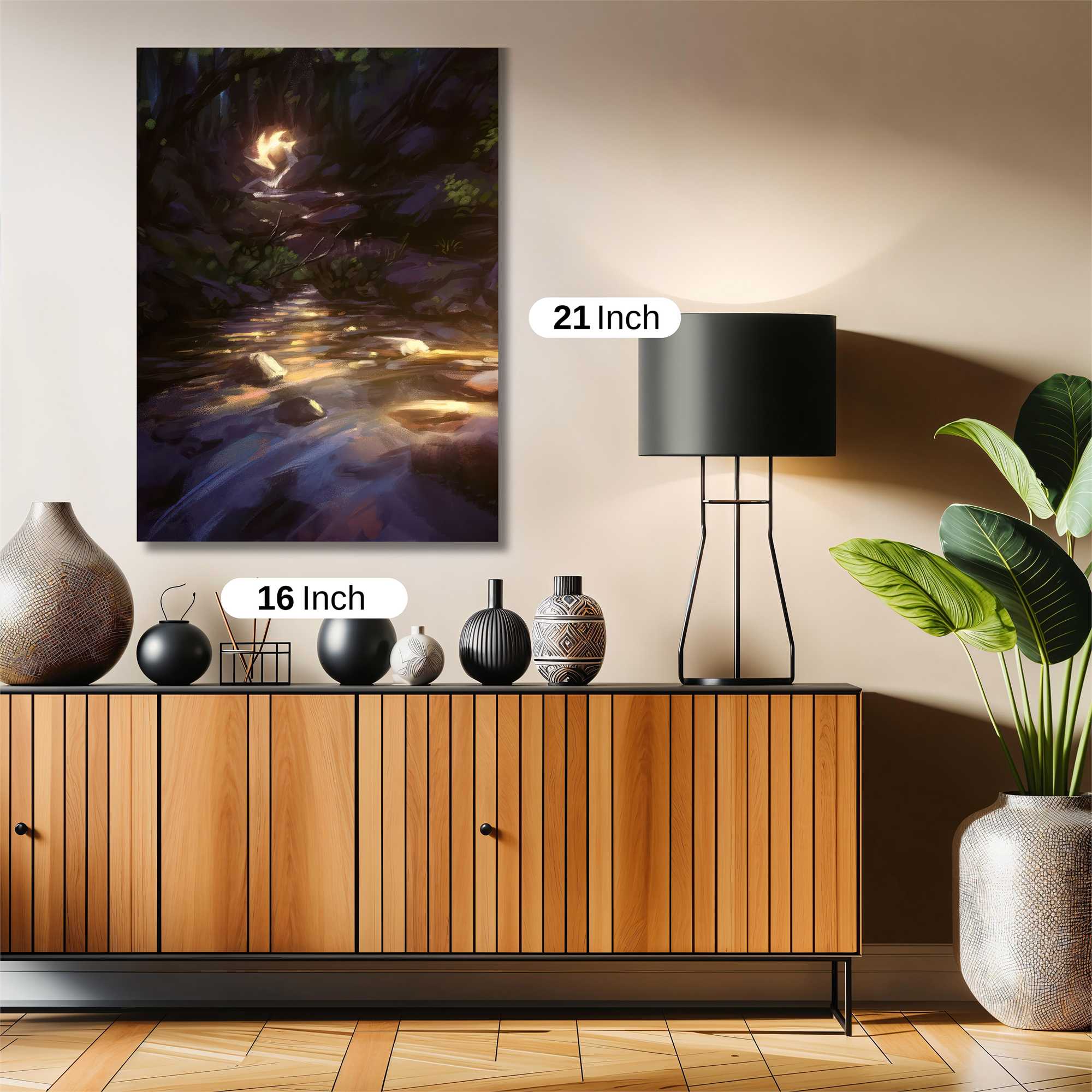Moonlit Serenity Safe Wall Magnetic / M
