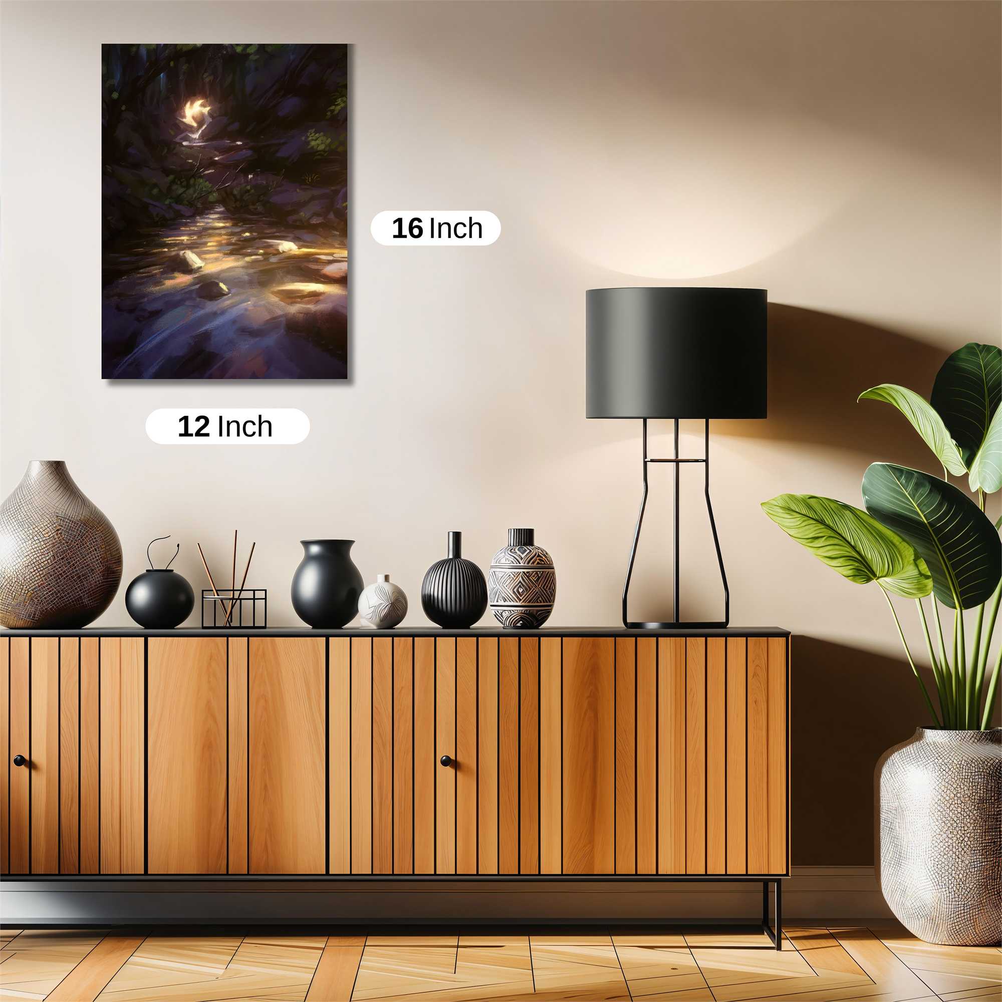 Moonlit Serenity Safe Wall Magnetic / M