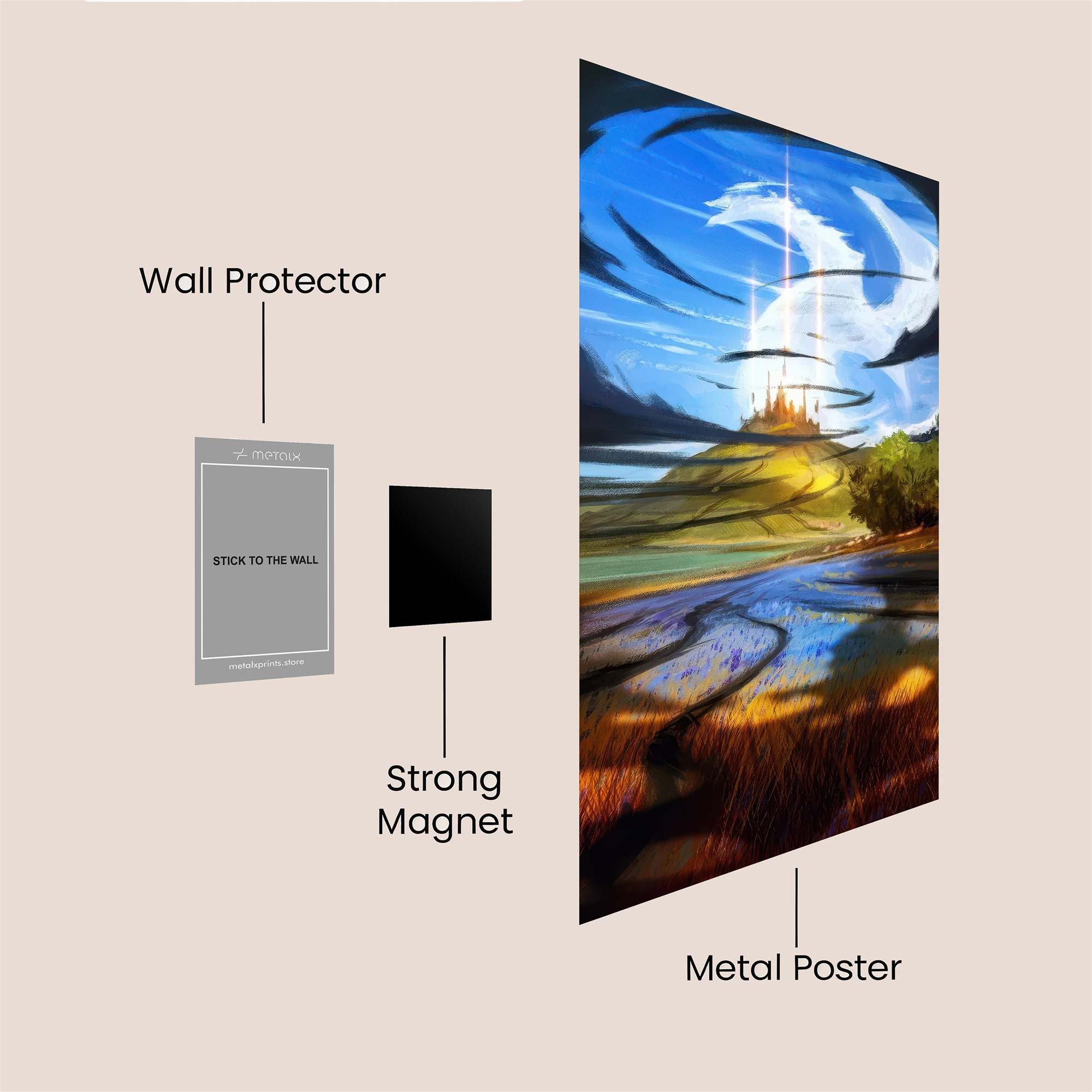 Dragon Ascend Safe Wall Magnetic / M