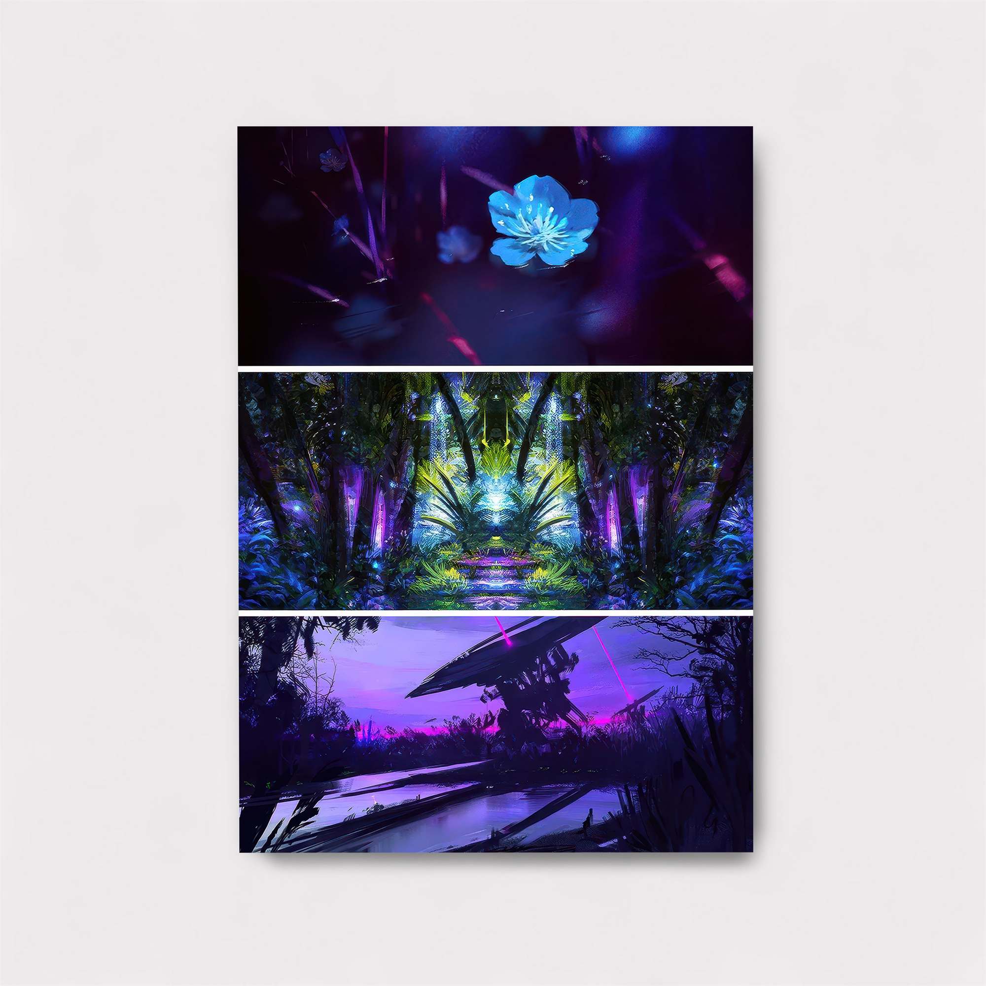 Lunar Bloom Safe Wall Magnetic / M