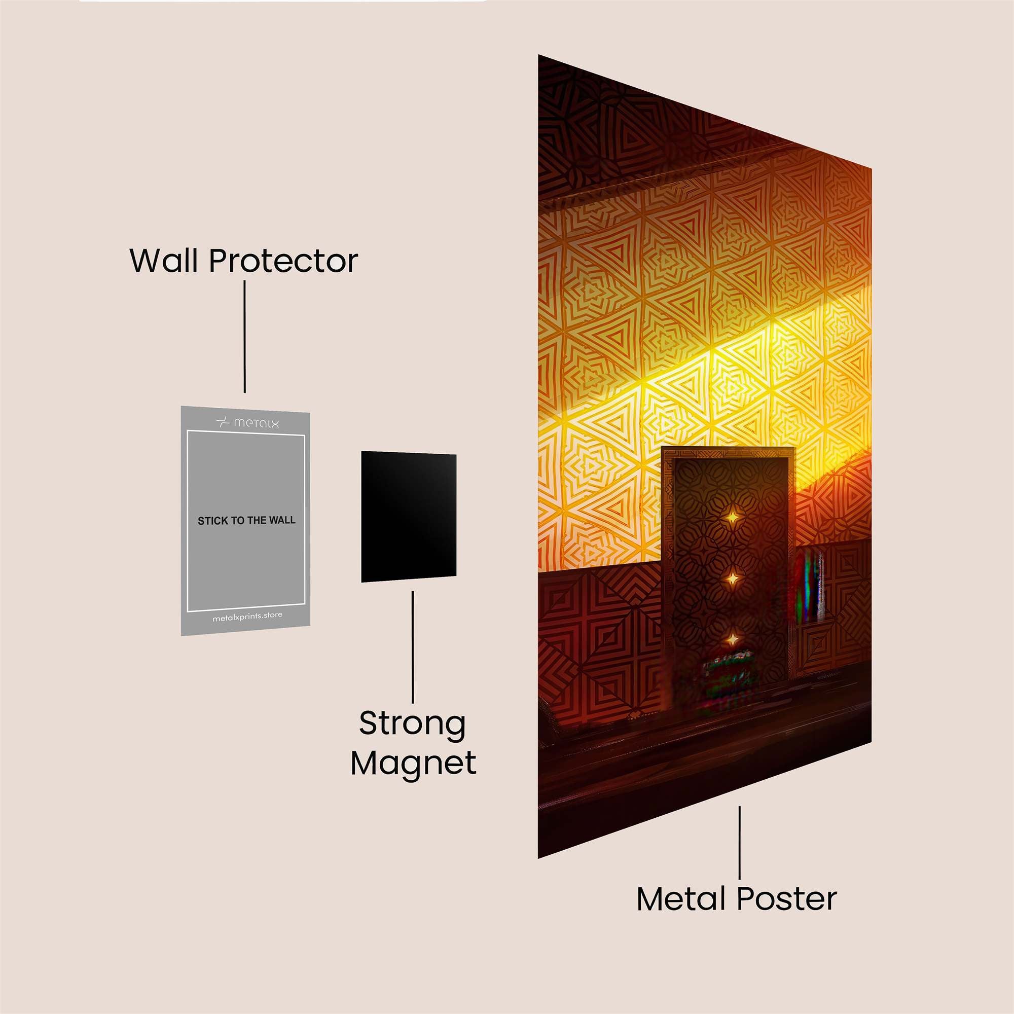 Portal Enigmatic Safe Wall Magnetic / M