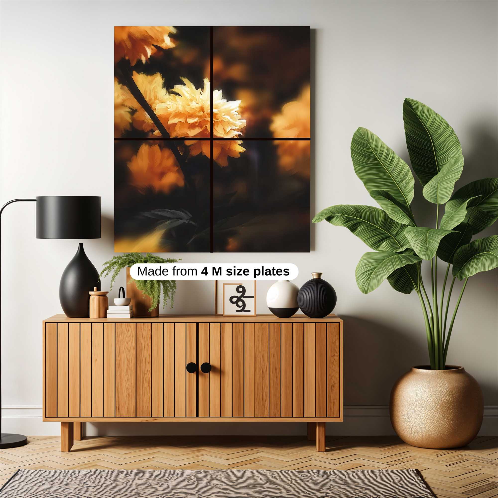 Golden Serenity Safe Wall Magnetic / M