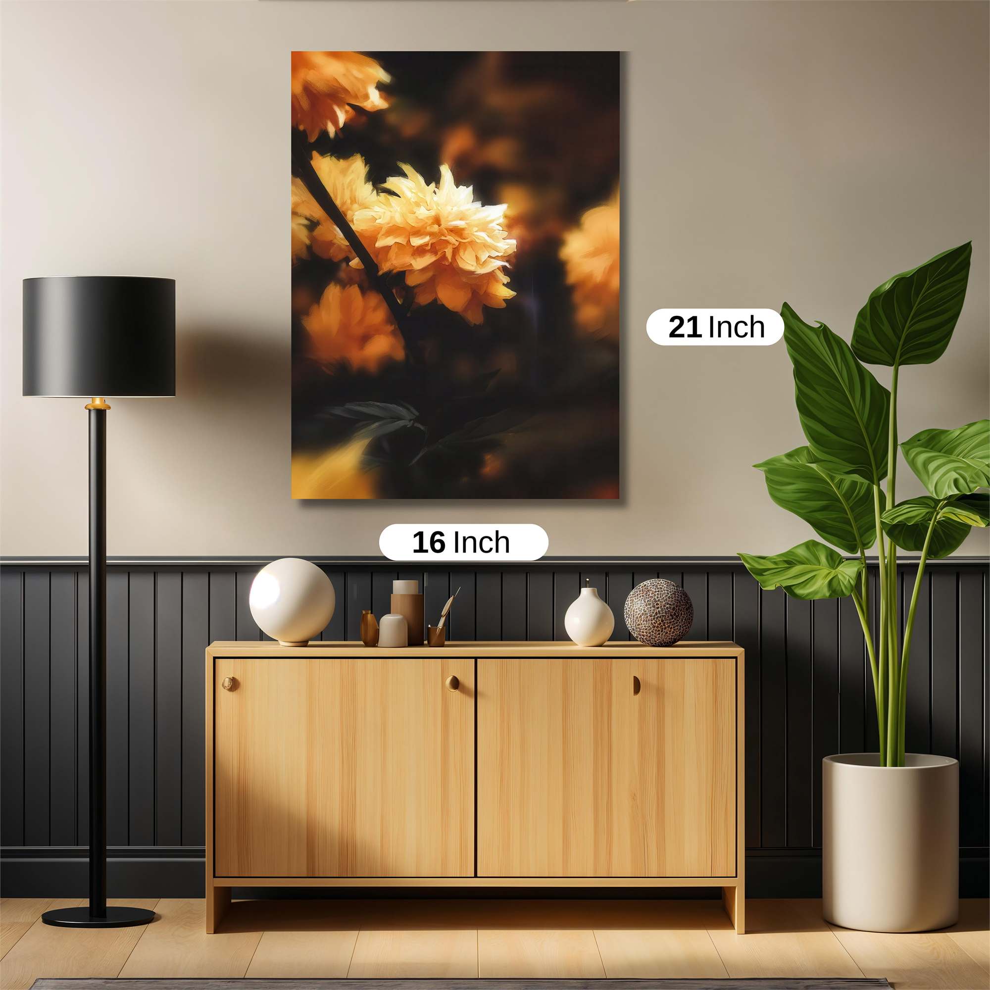 Golden Serenity Safe Wall Magnetic / M