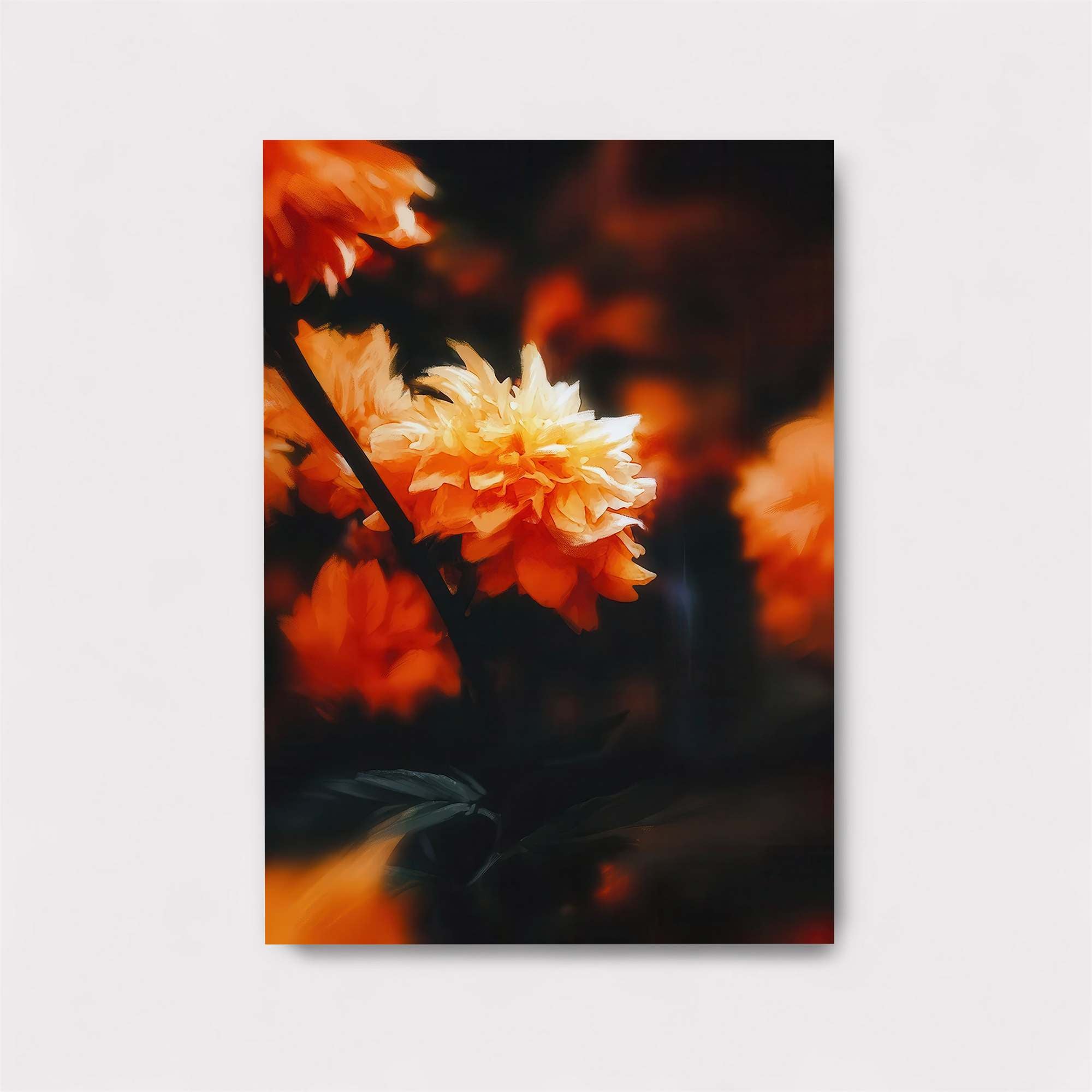 Chrysanthemum Glow Safe Wall Magnetic / M