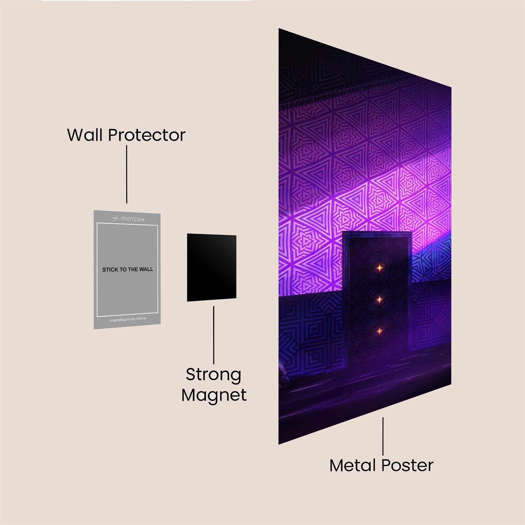 Portal Enigma Safe Wall Magnetic / M