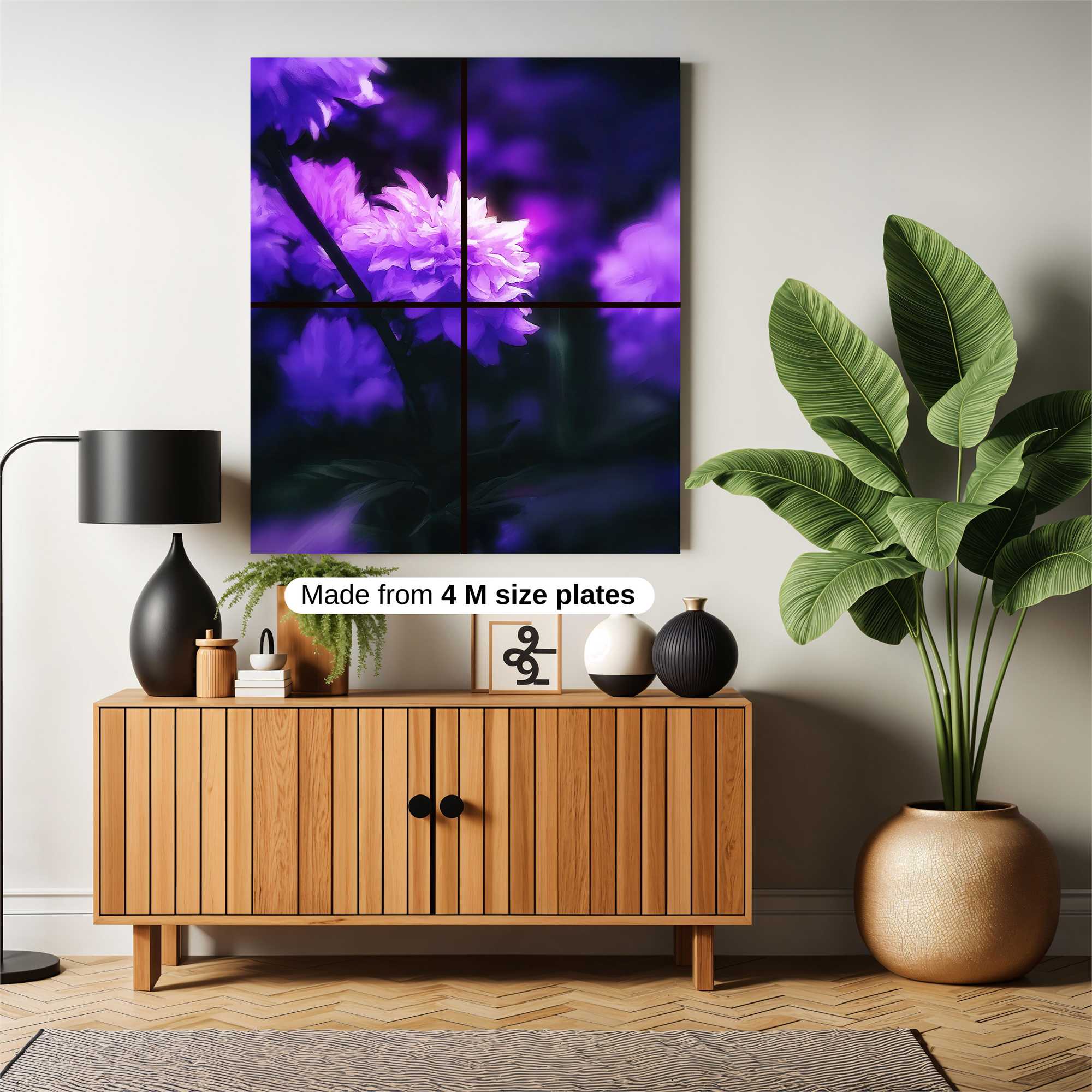 VioletWhisper Safe Wall Magnetic / M