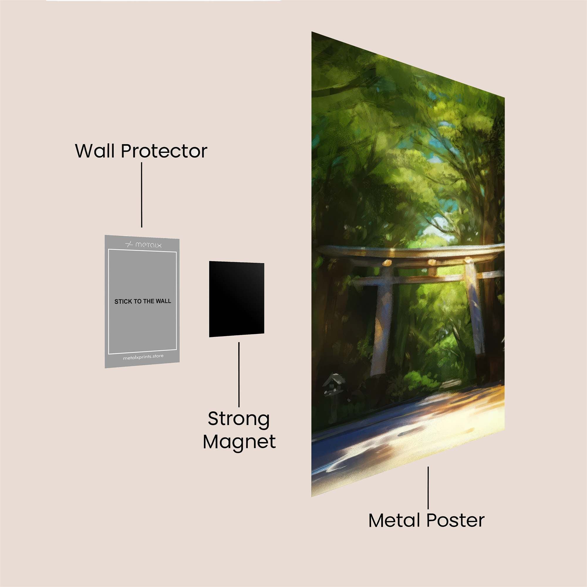 Torii Tranquil Safe Wall Magnetic / M