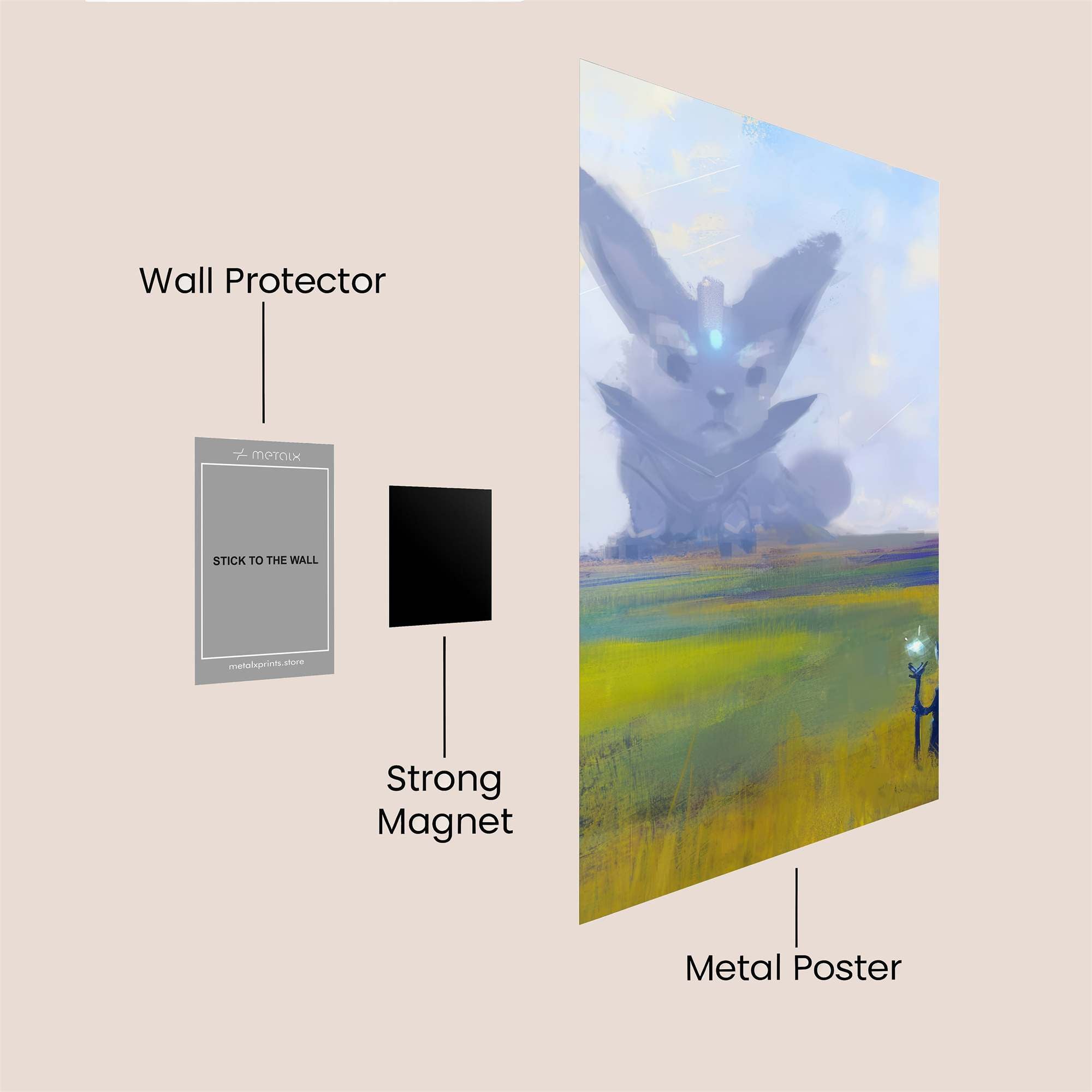 Lunala Dream Safe Wall Magnetic / M