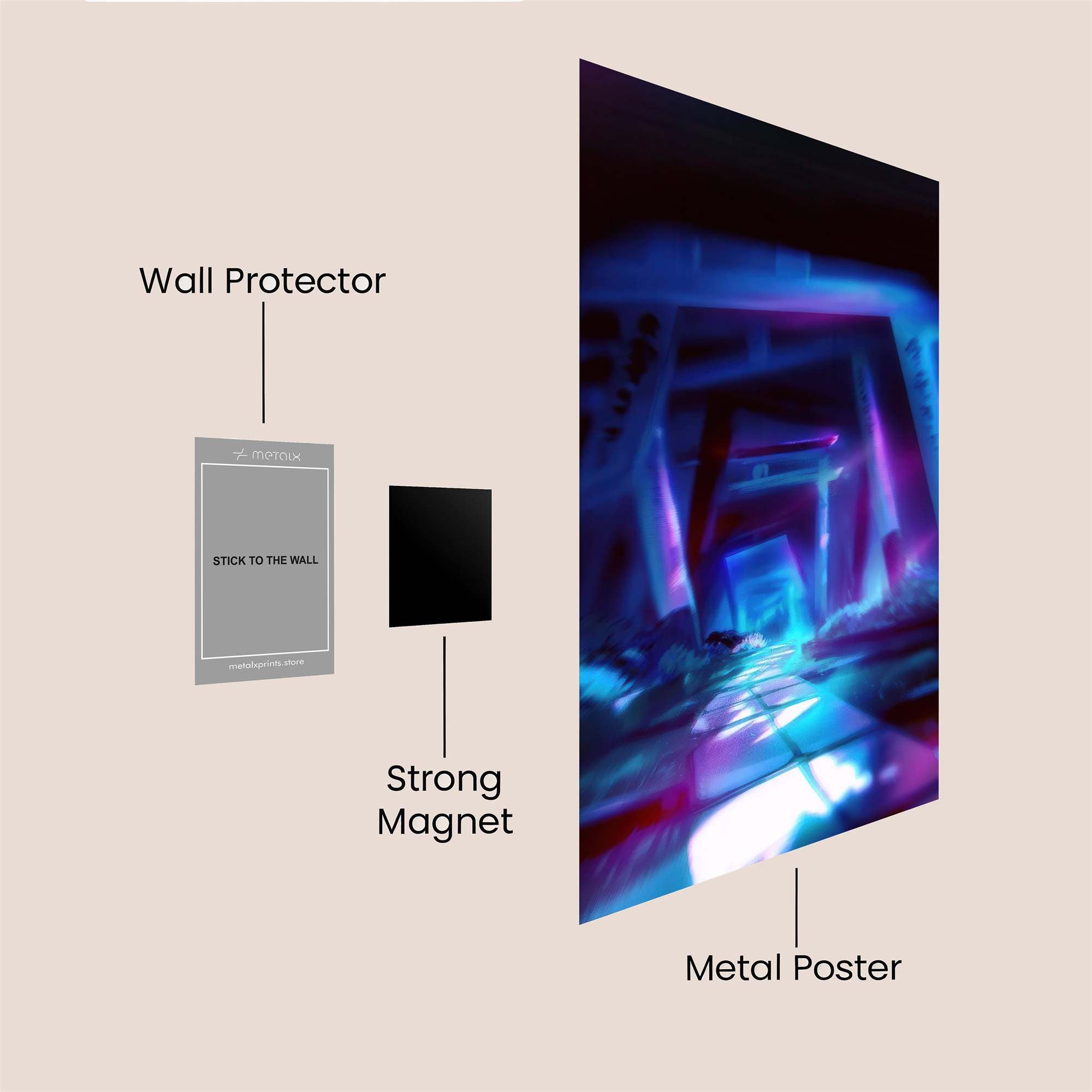 Portal Dream Safe Wall Magnetic / M