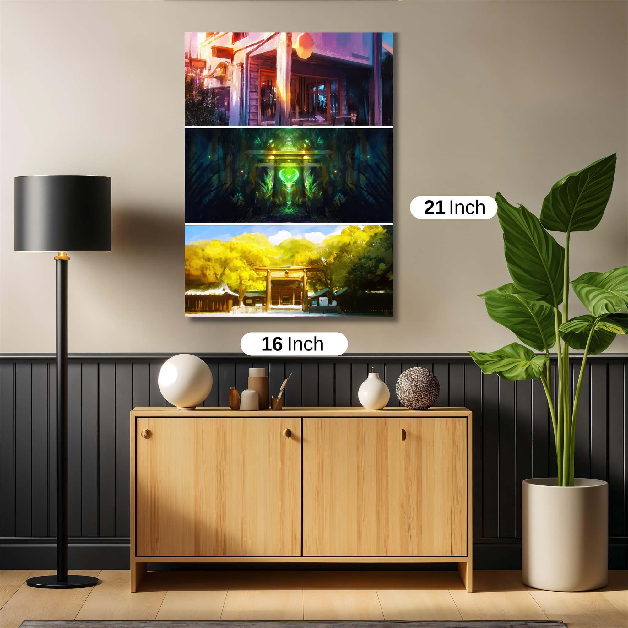 Cafe Serenity Safe Wall Magnetic / M