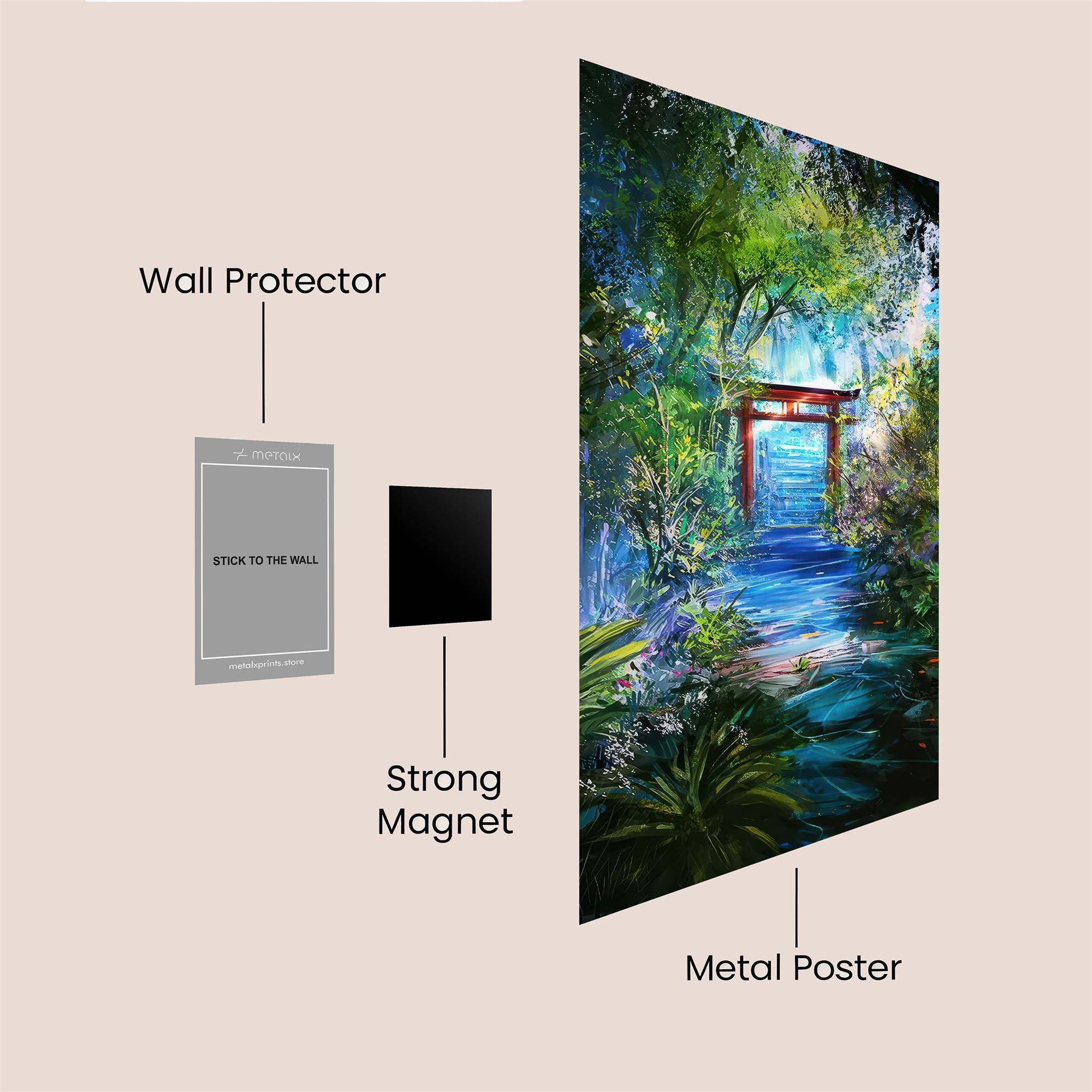 Torii Tranquil Safe Wall Magnetic / M