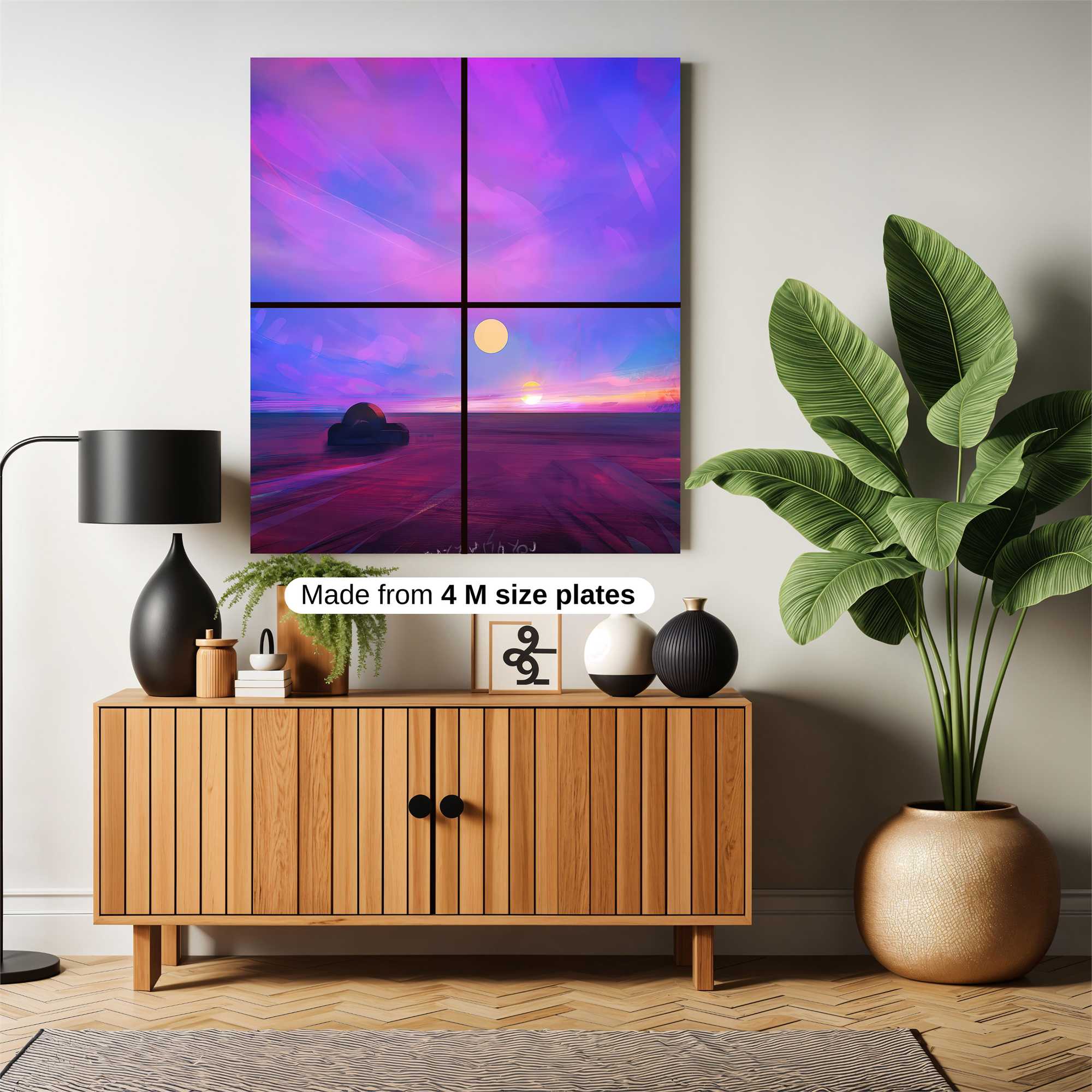 Moonlit Tranquility Safe Wall Magnetic / M