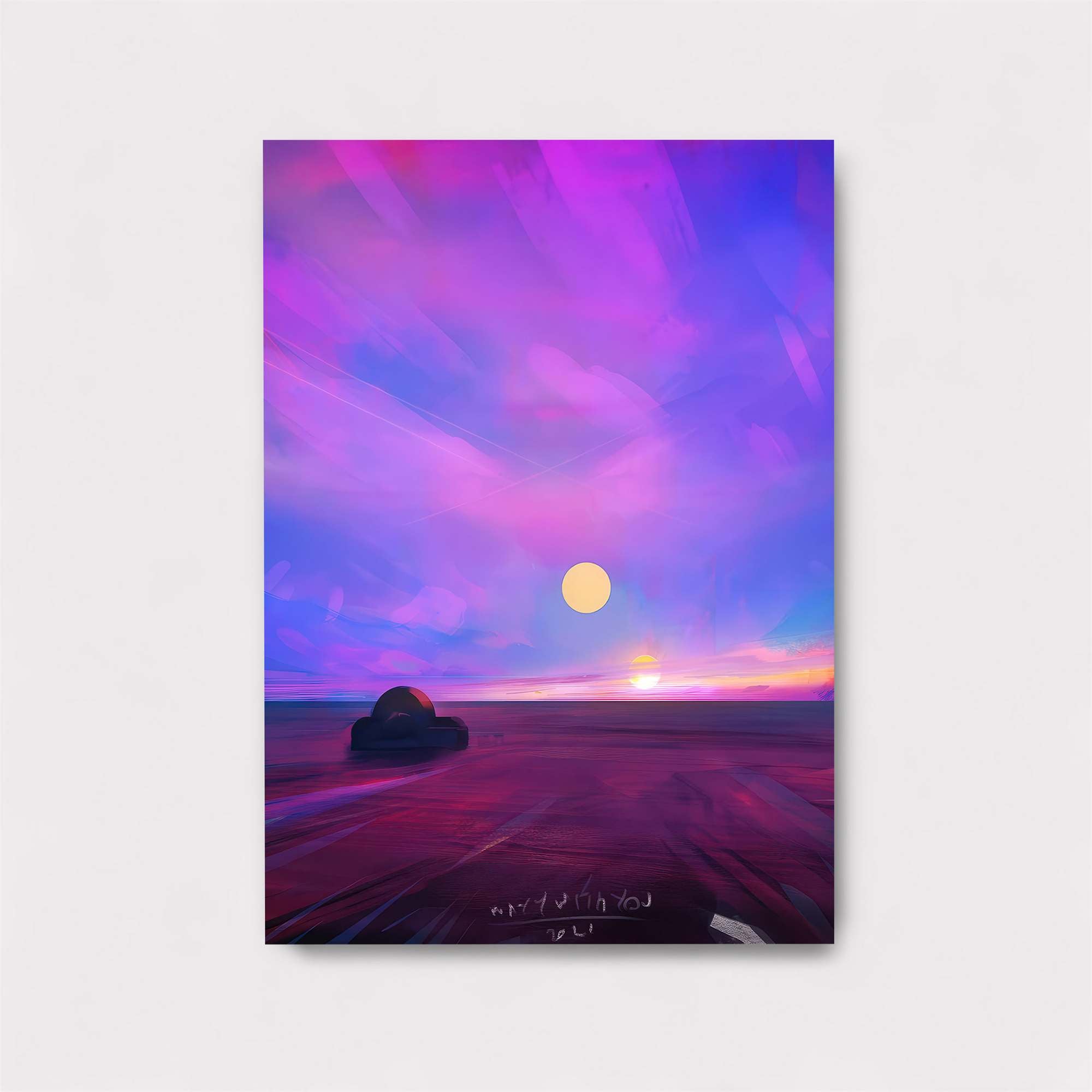 Moonlit Tranquility Safe Wall Magnetic / M