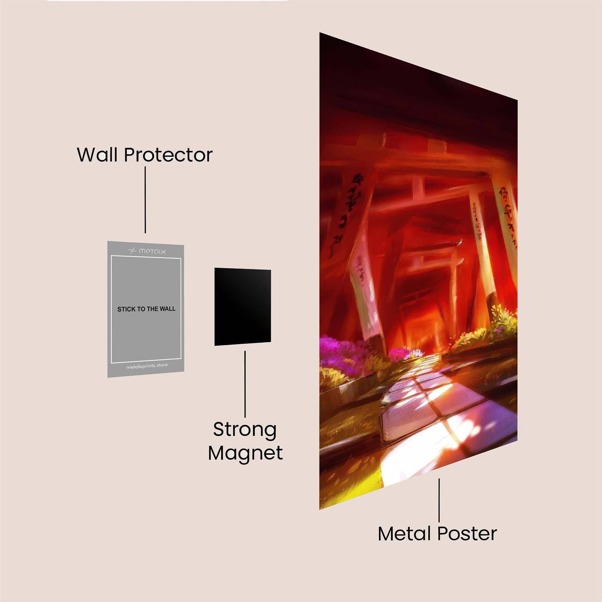 Torii Tranquil Safe Wall Magnetic / M