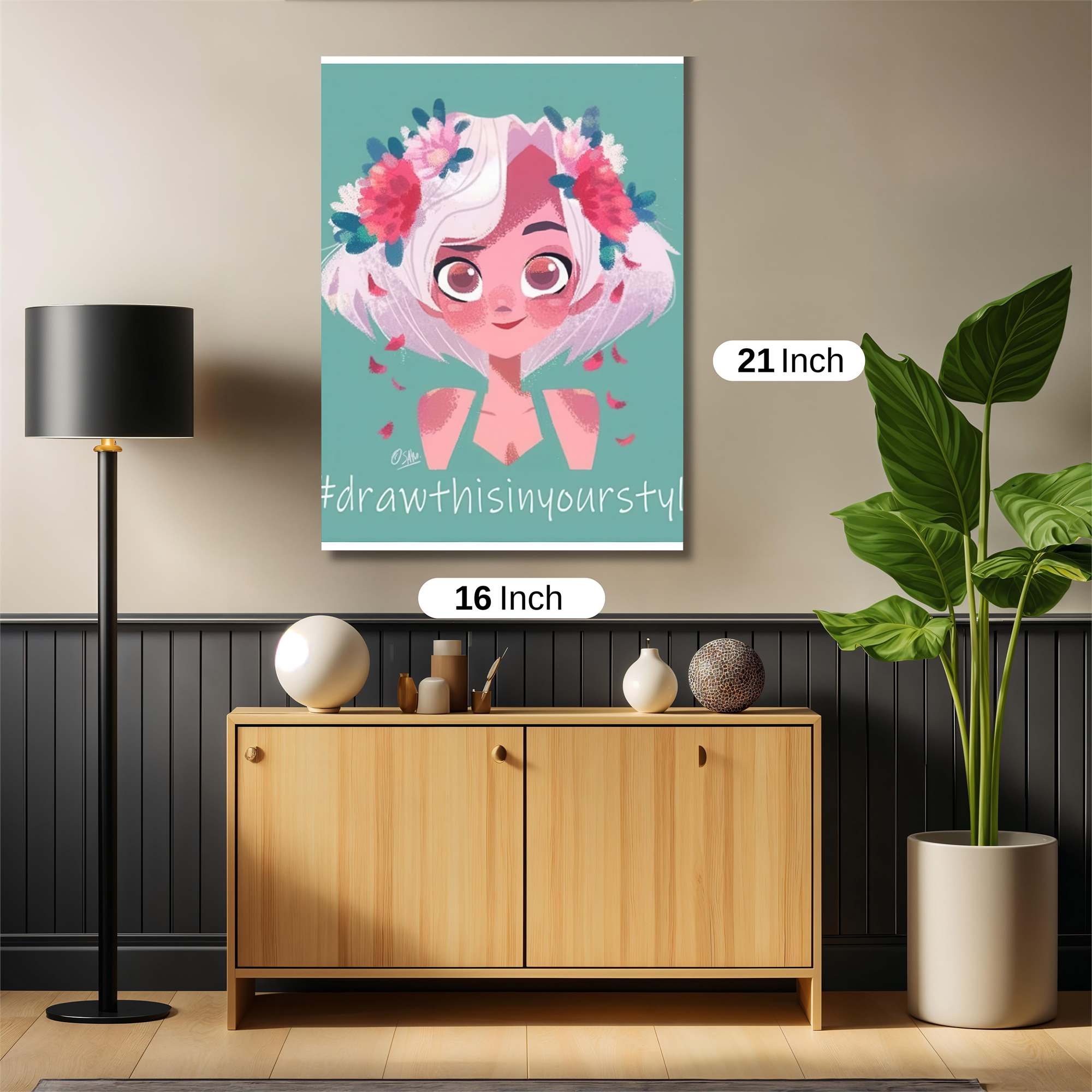 Mystic Waterfall Safe Wall Magnetic / M