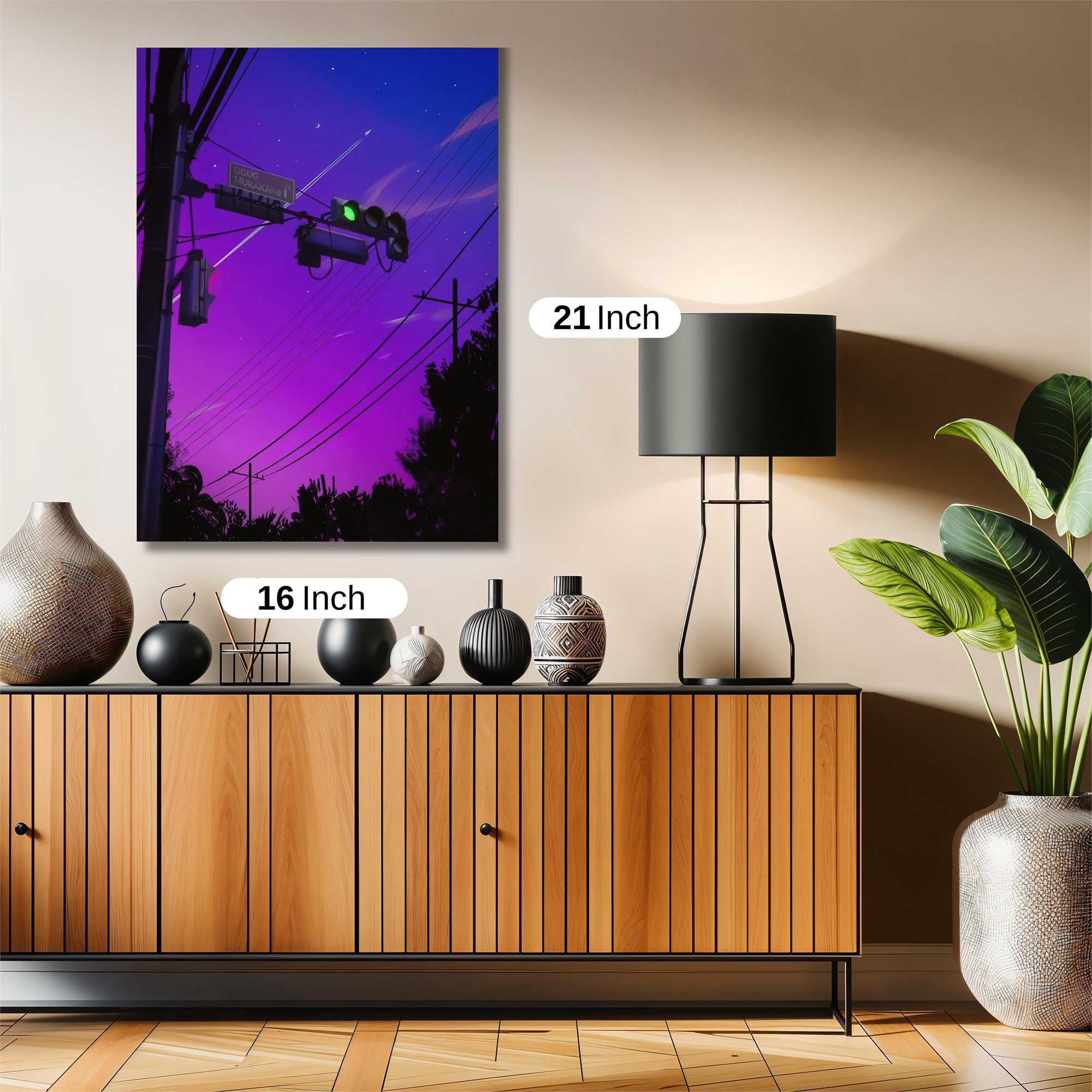 Night Glow Safe Wall Magnetic / M