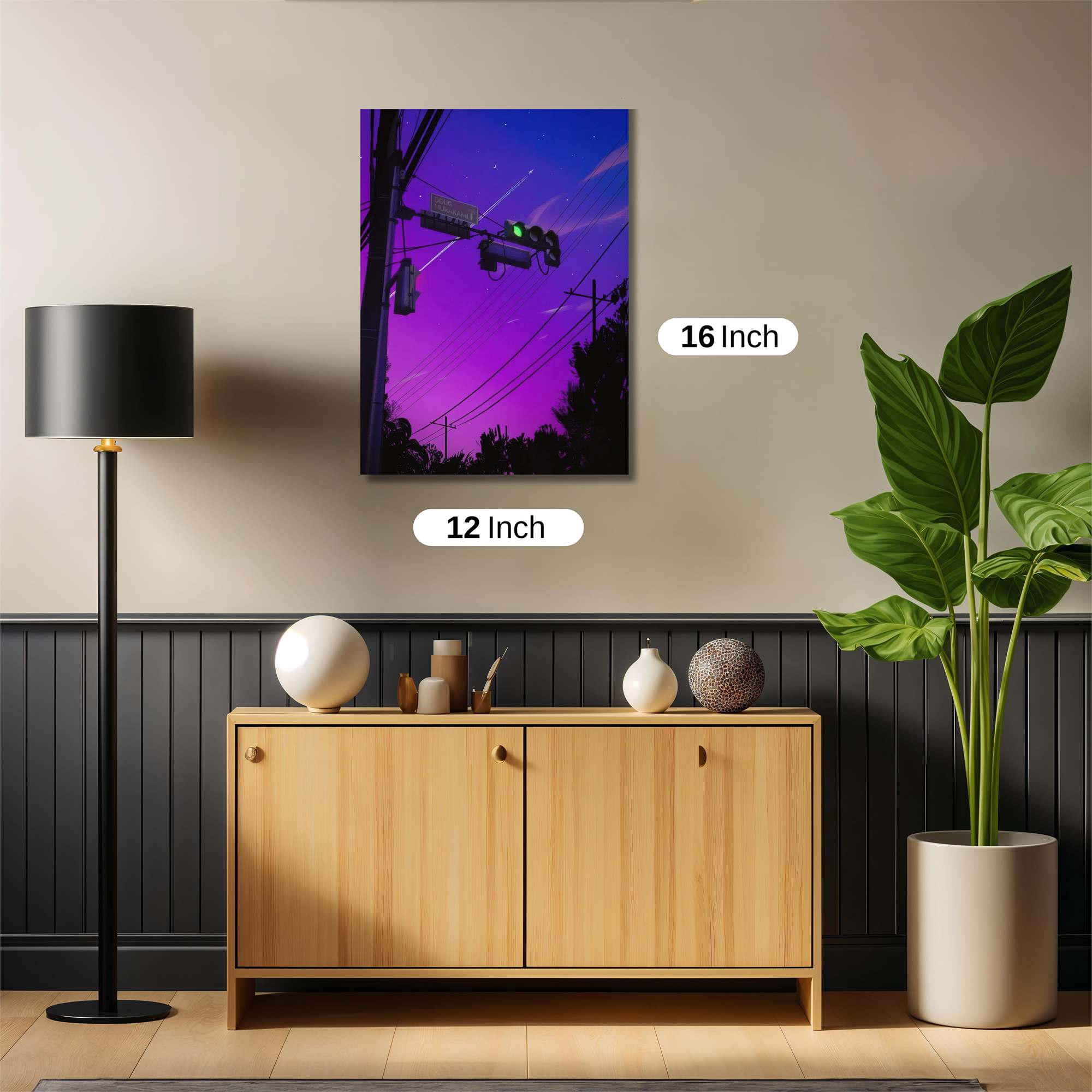 Night Glow Safe Wall Magnetic / M
