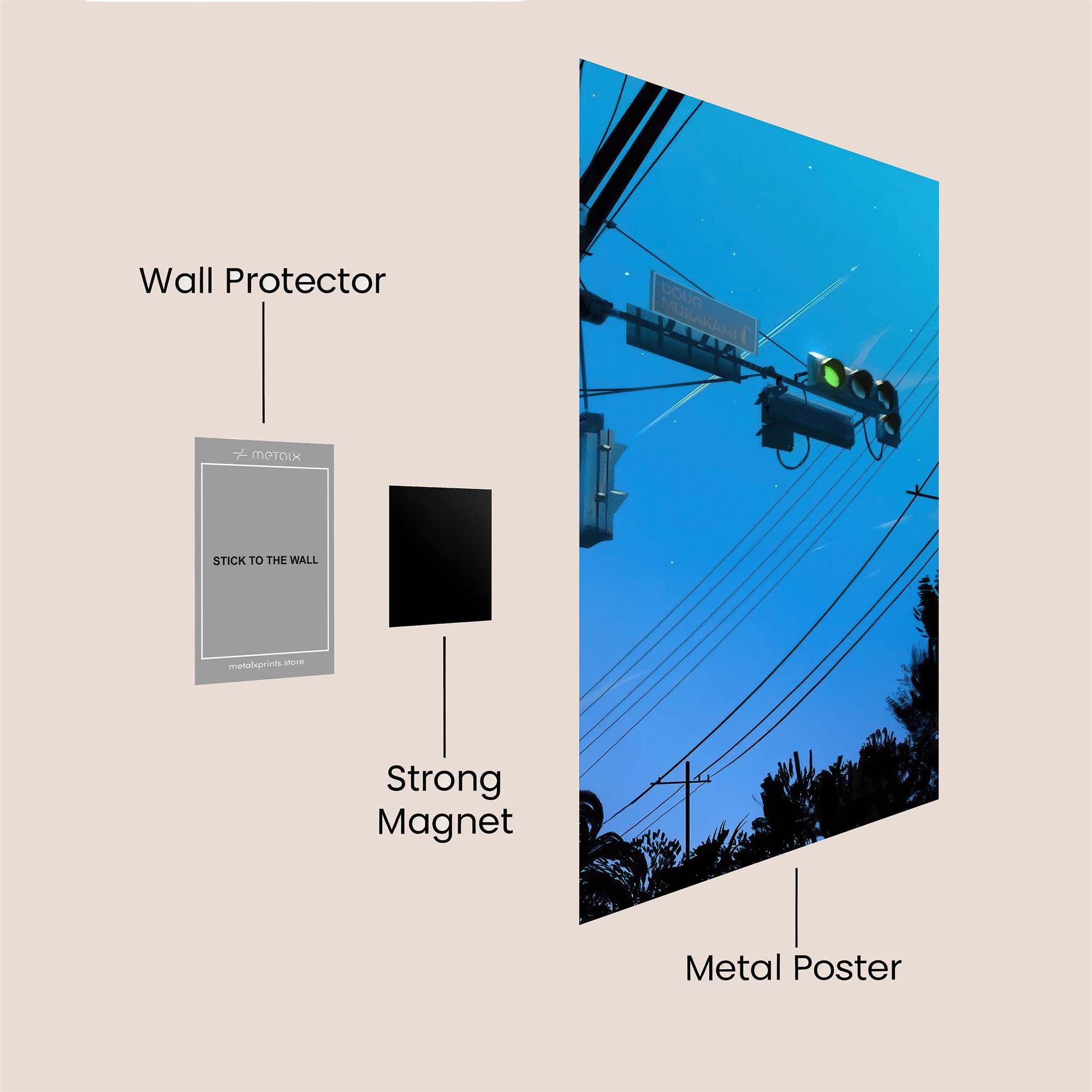 Nightly Signal Safe Wall Magnetic / M