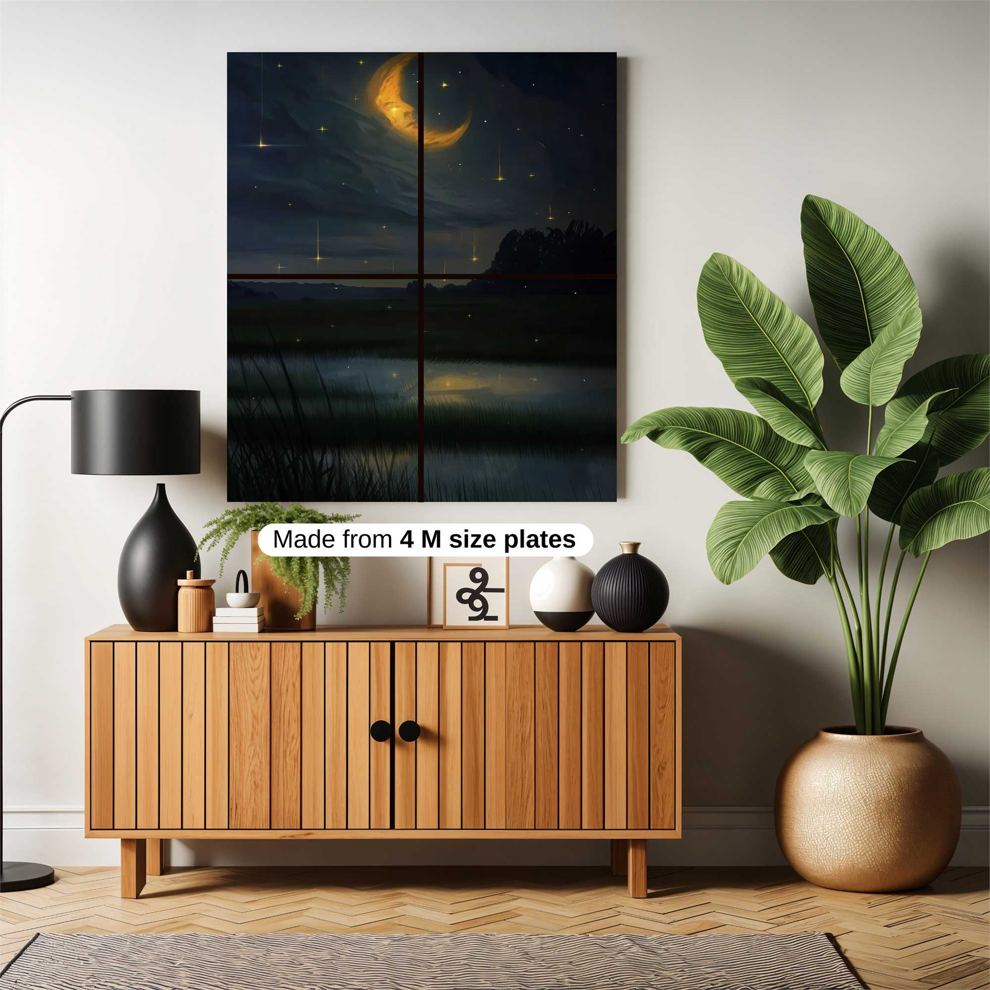 Moon Whimsy Safe Wall Magnetic / M