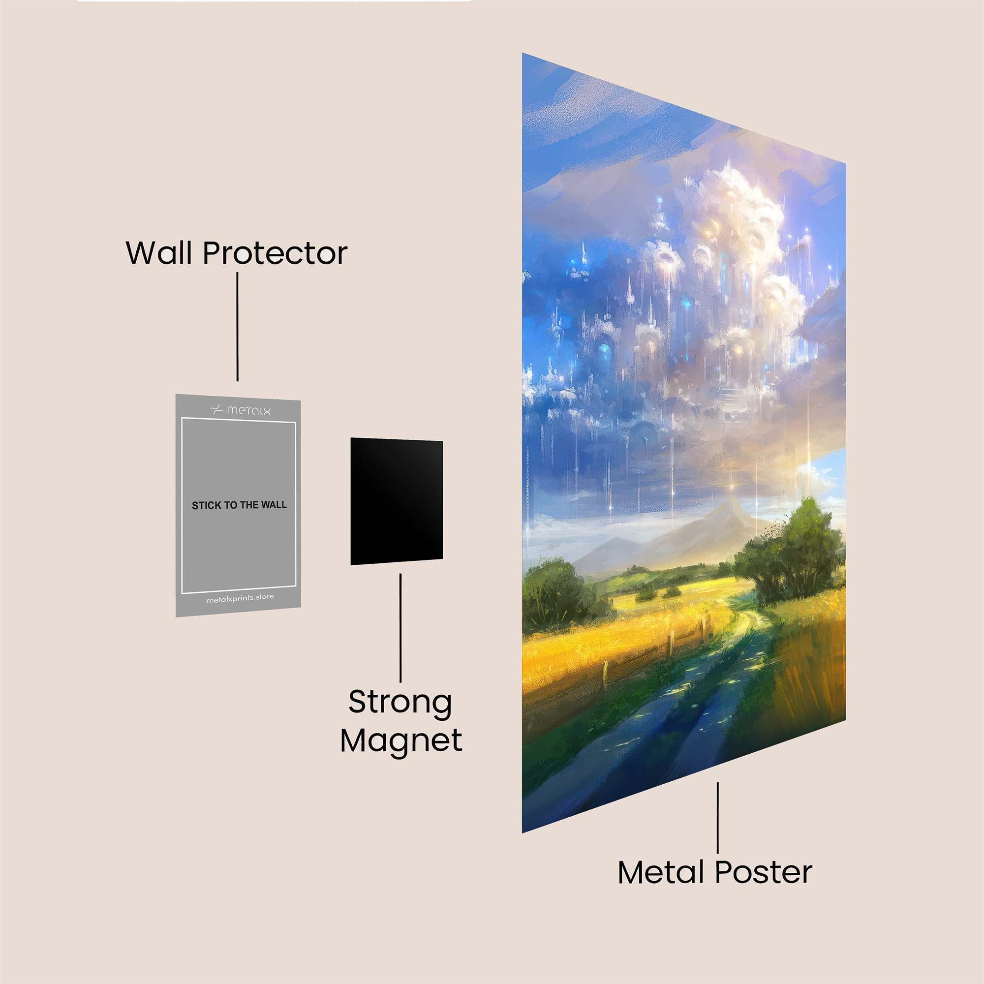 Heavenly Radiance Safe Wall Magnetic / M