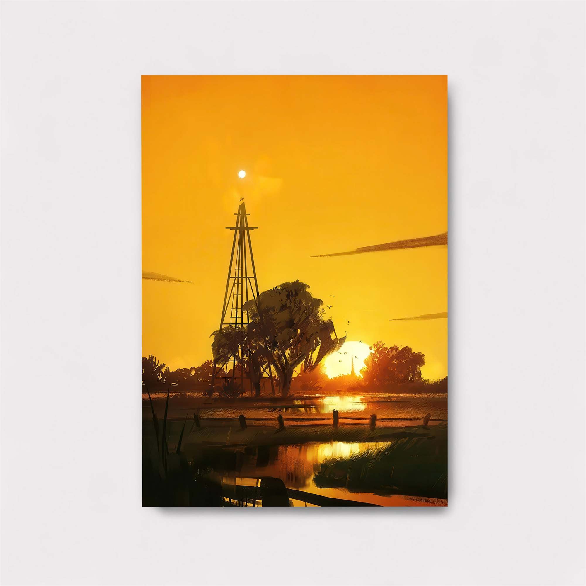 Sunset Serenity Safe Wall Magnetic / M