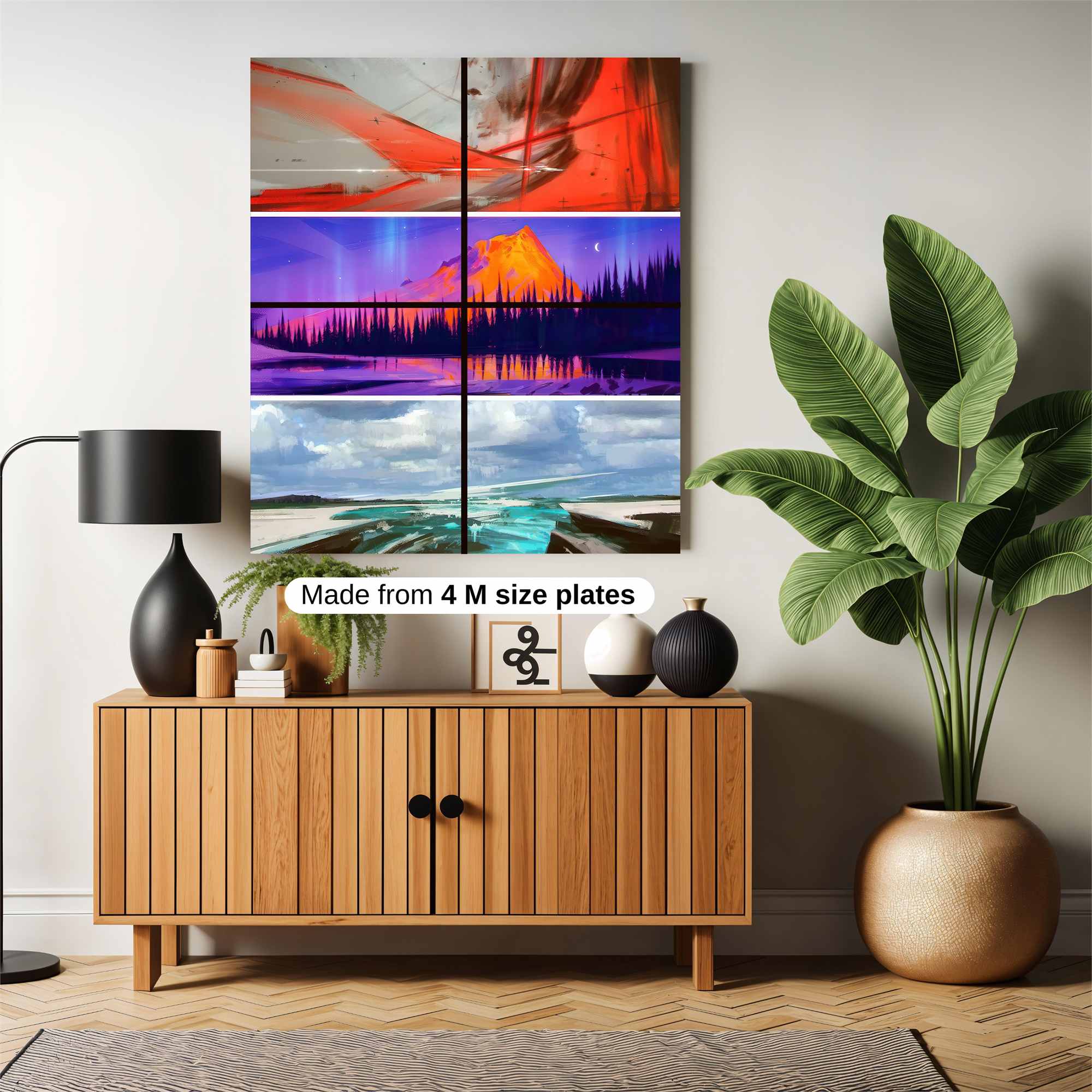 Aurora Dreamscape Safe Wall Magnetic / M