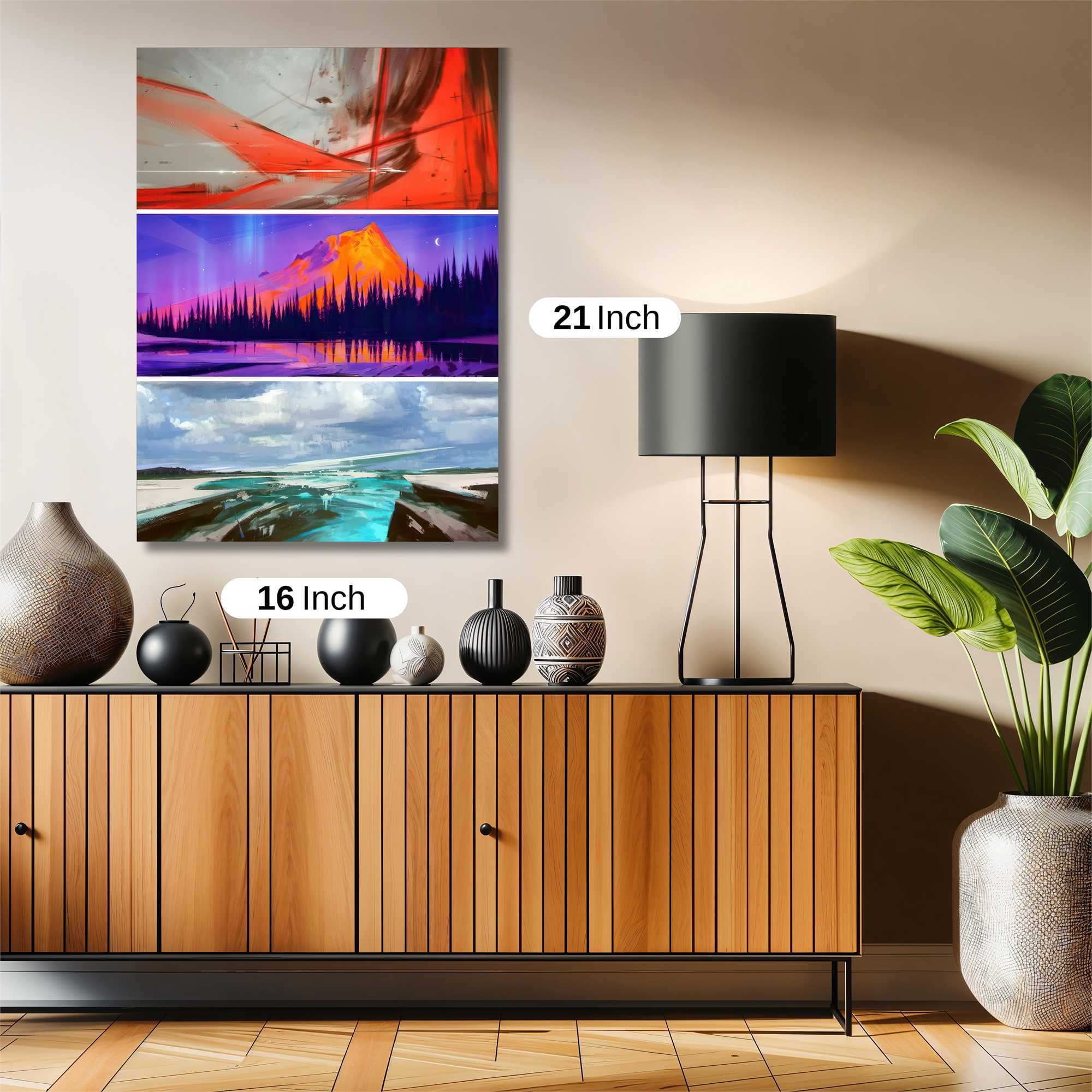 Aurora Dreamscape Safe Wall Magnetic / M