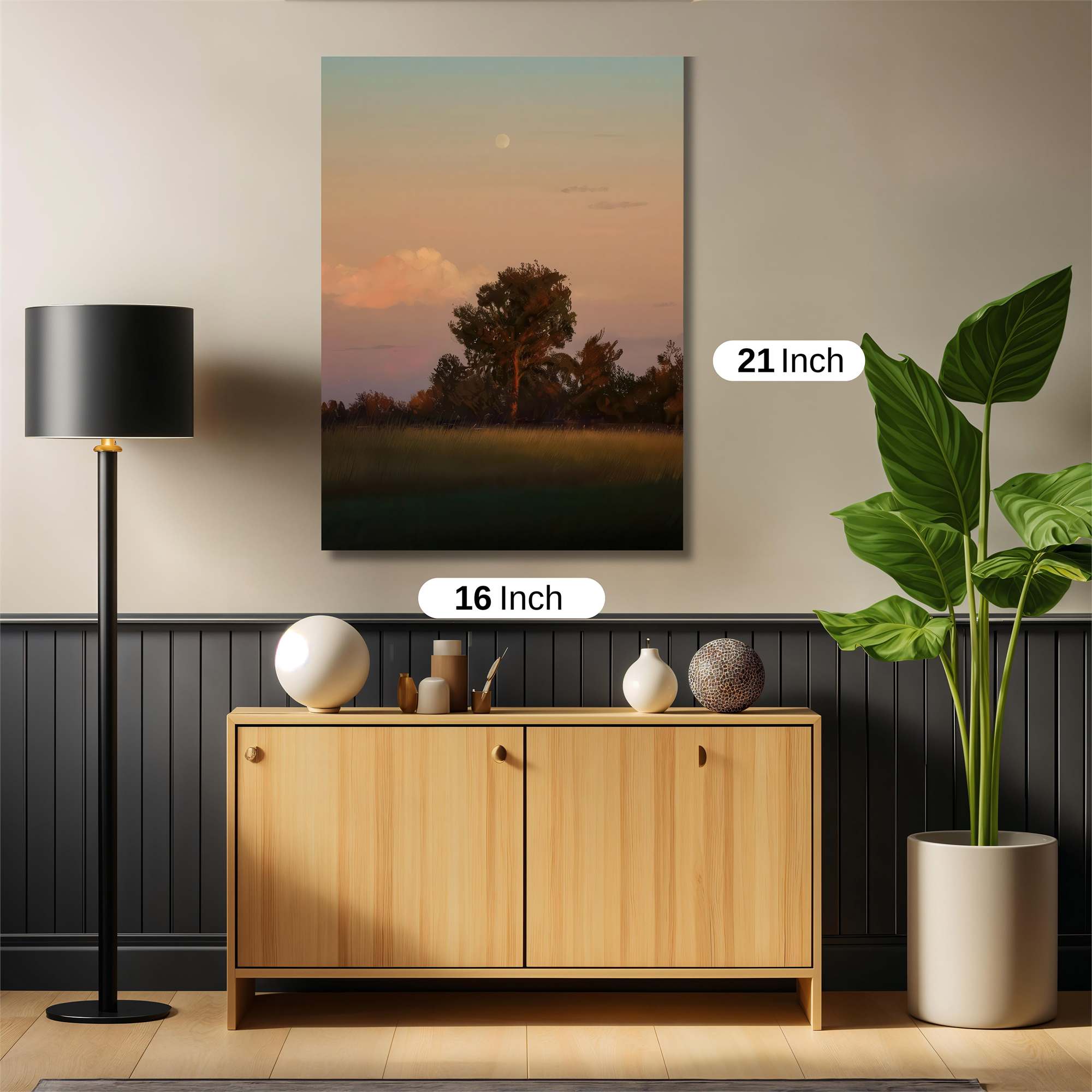 Moonlit Serenity Safe Wall Magnetic / M