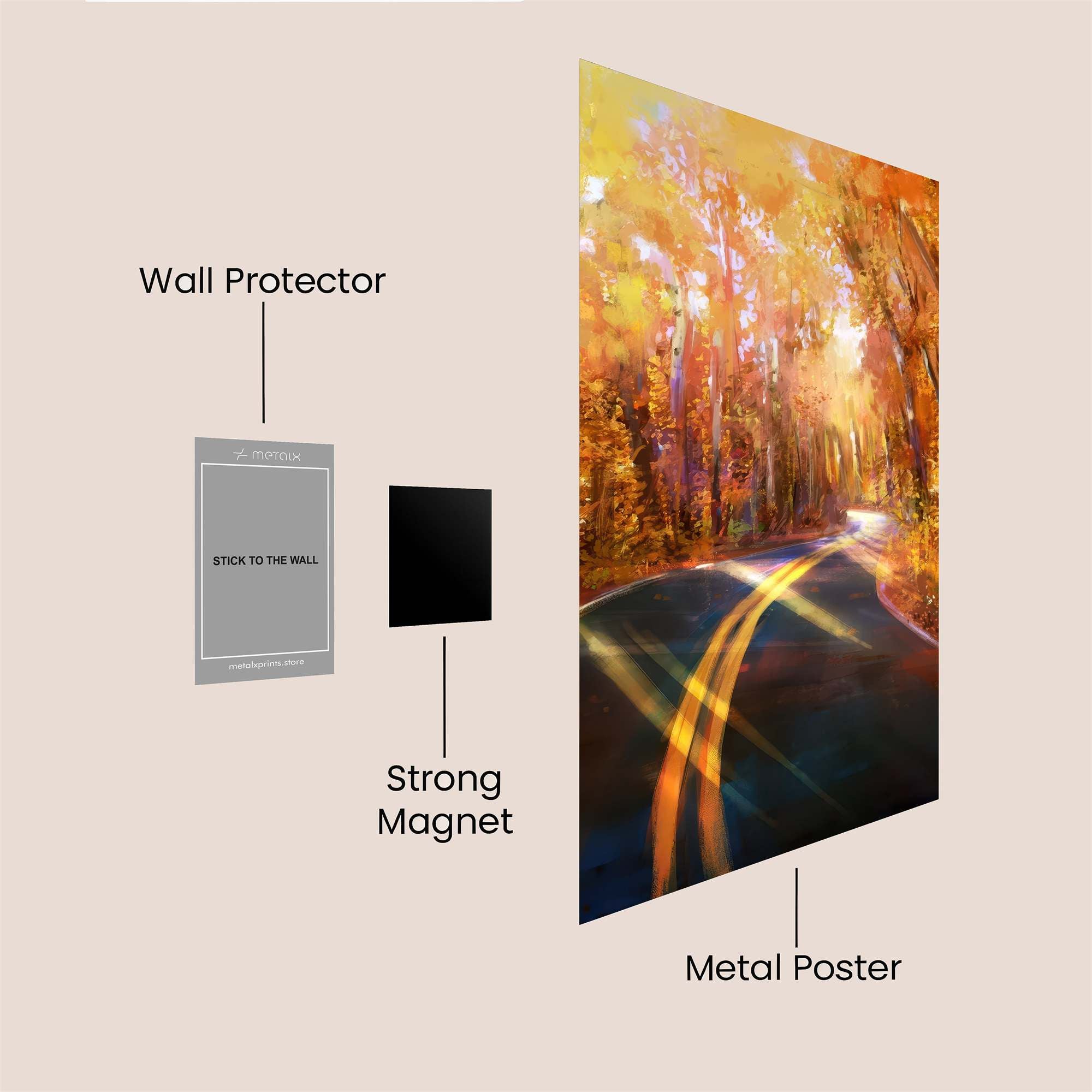 Autumn Serenity Safe Wall Magnetic / M