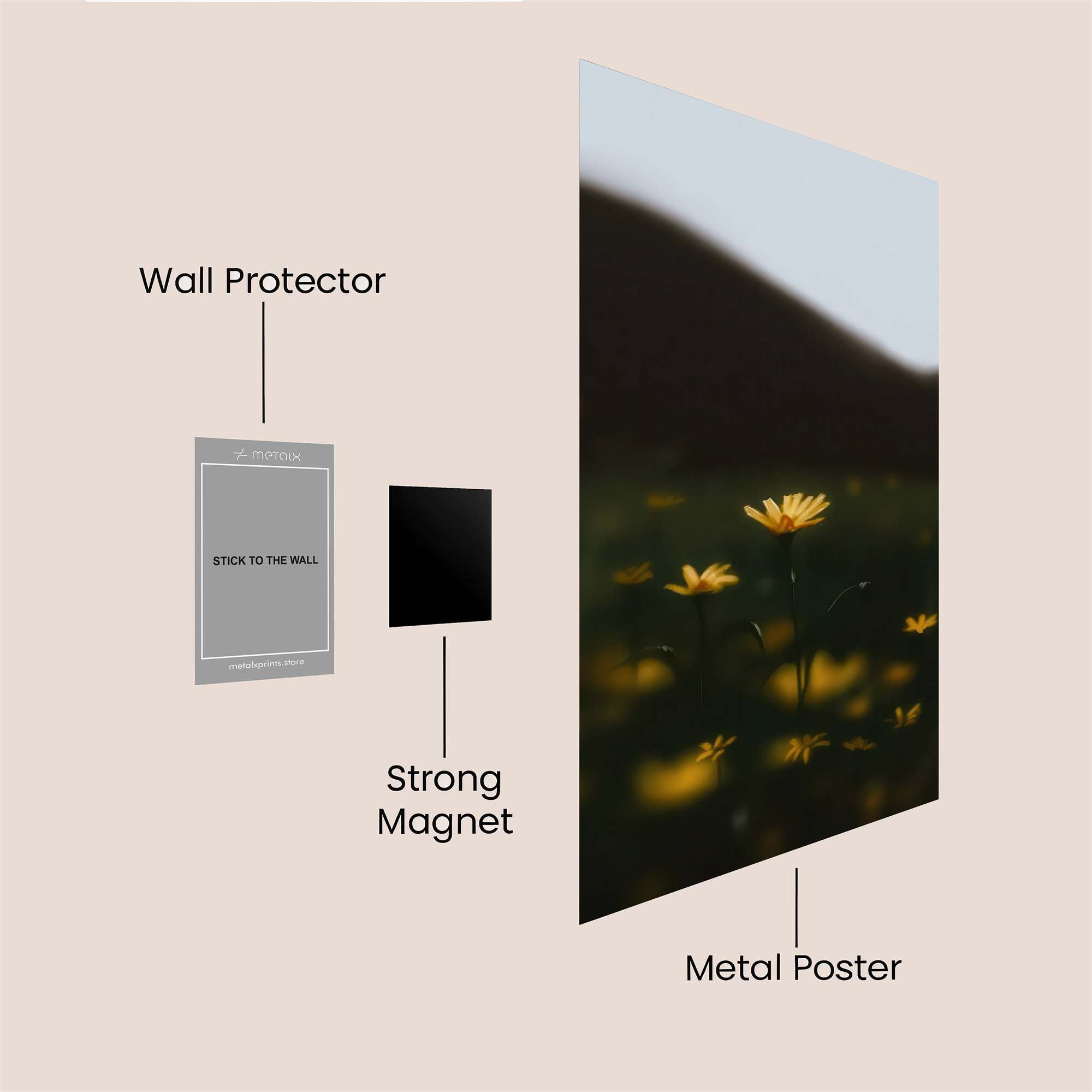 Daisy Serenity Safe Wall Magnetic / M