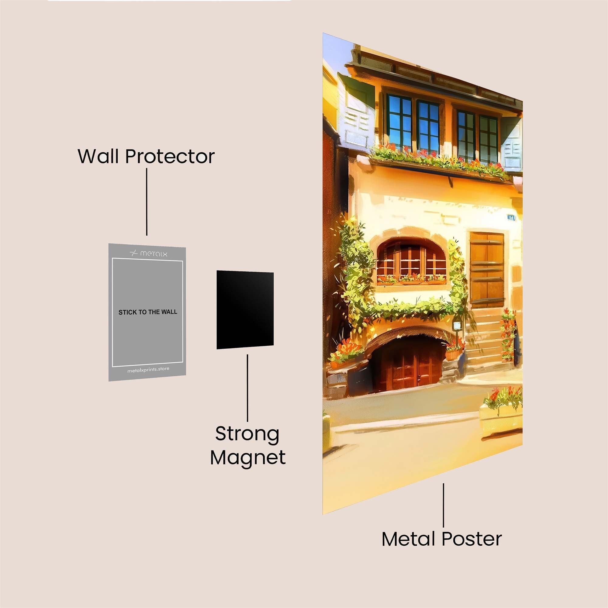 Cottage Bliss Safe Wall Magnetic / M