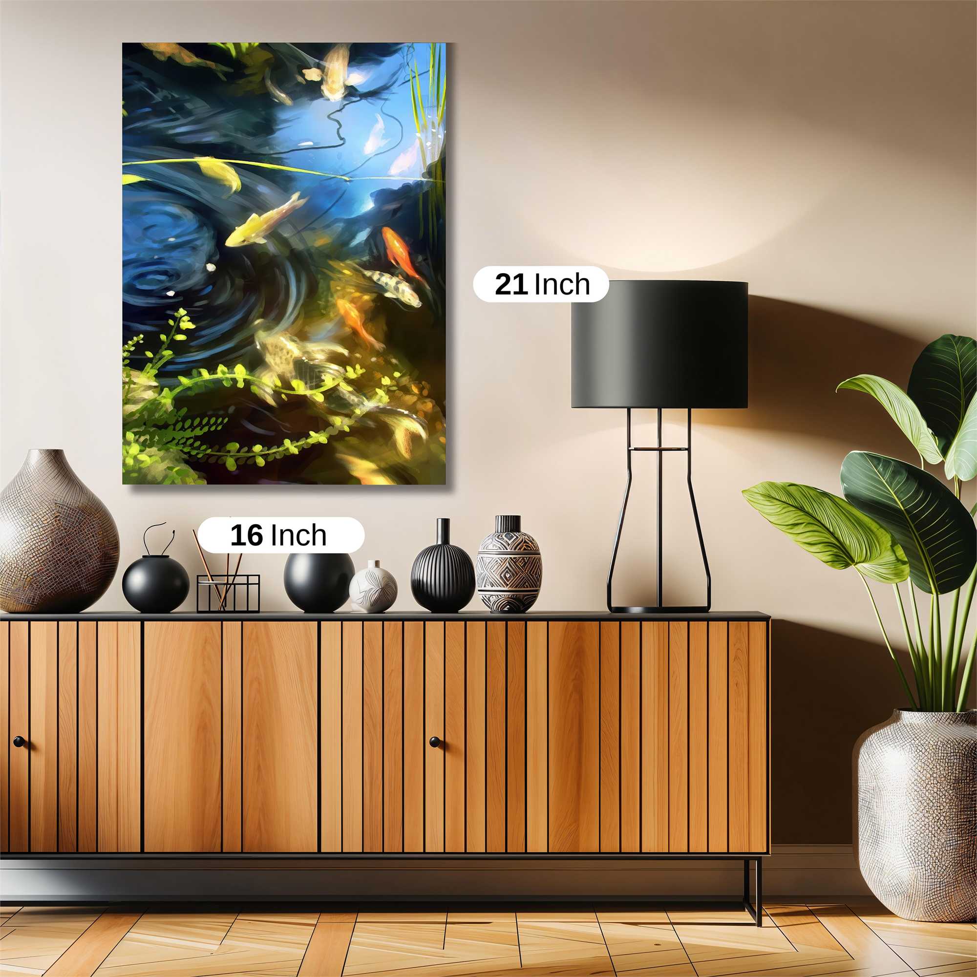 Koi Serenity Safe Wall Magnetic / M