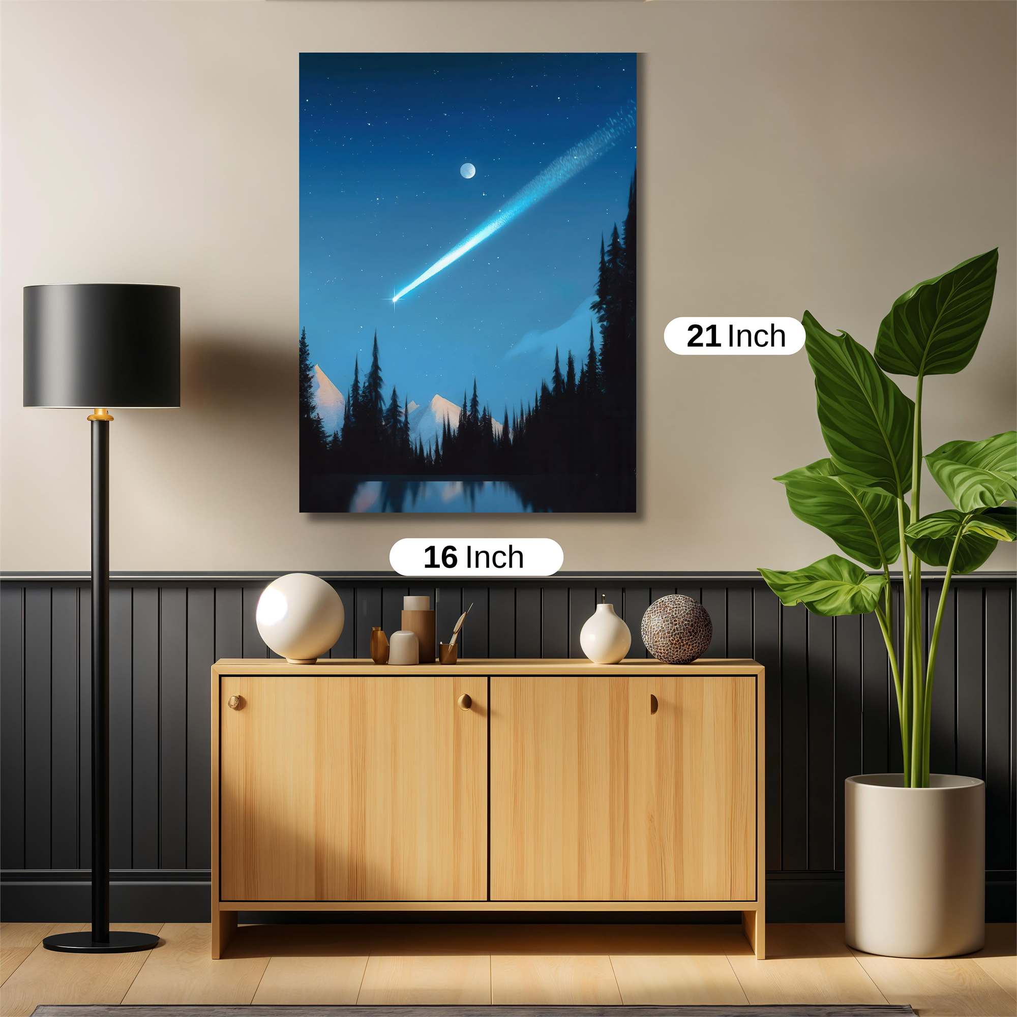 Meteor Tranquil Safe Wall Magnetic / M