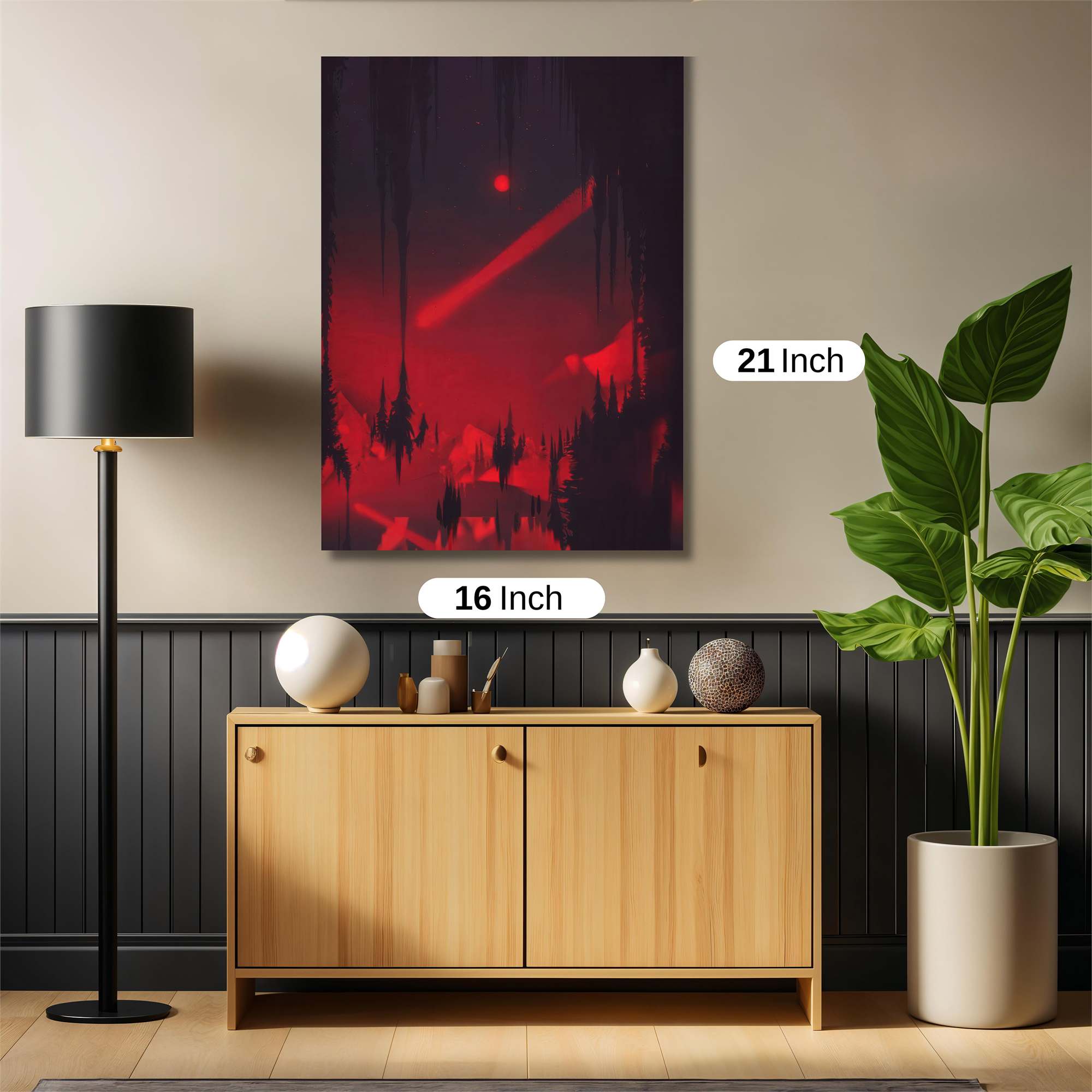 Blood Eclipse Safe Wall Magnetic / M