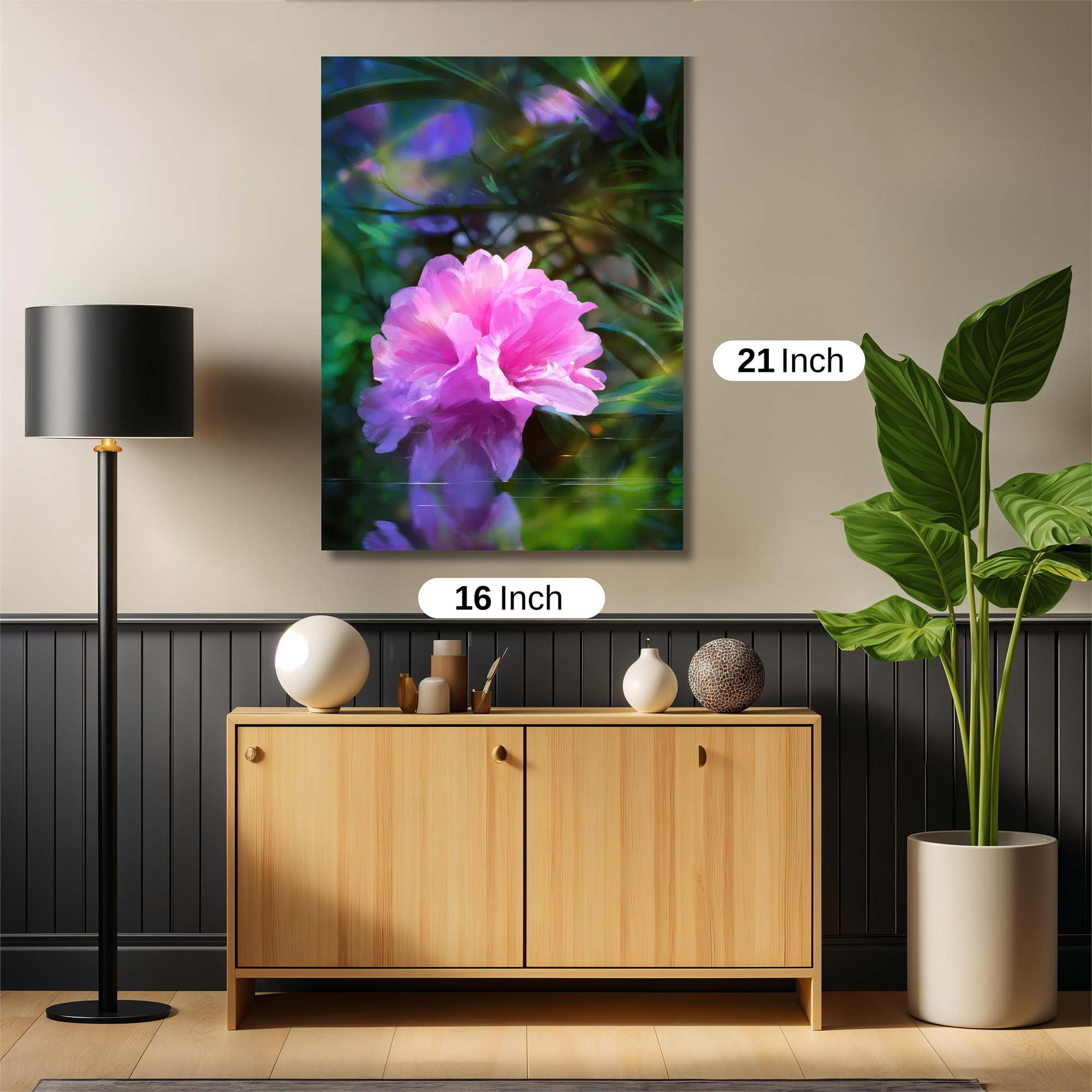 Peony Serenity Safe Wall Magnetic / M