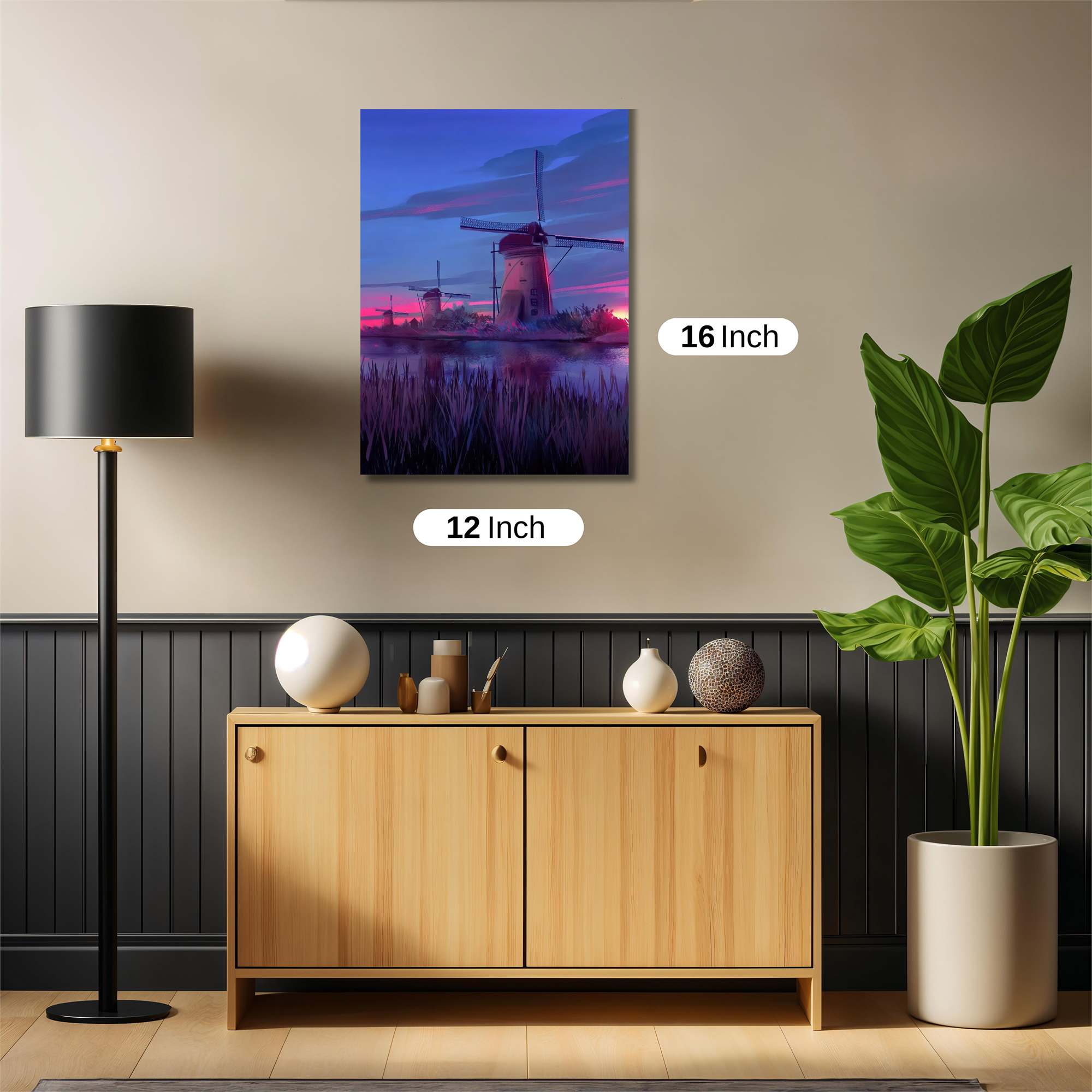 Windmill Serenity Safe Wall Magnetic / M