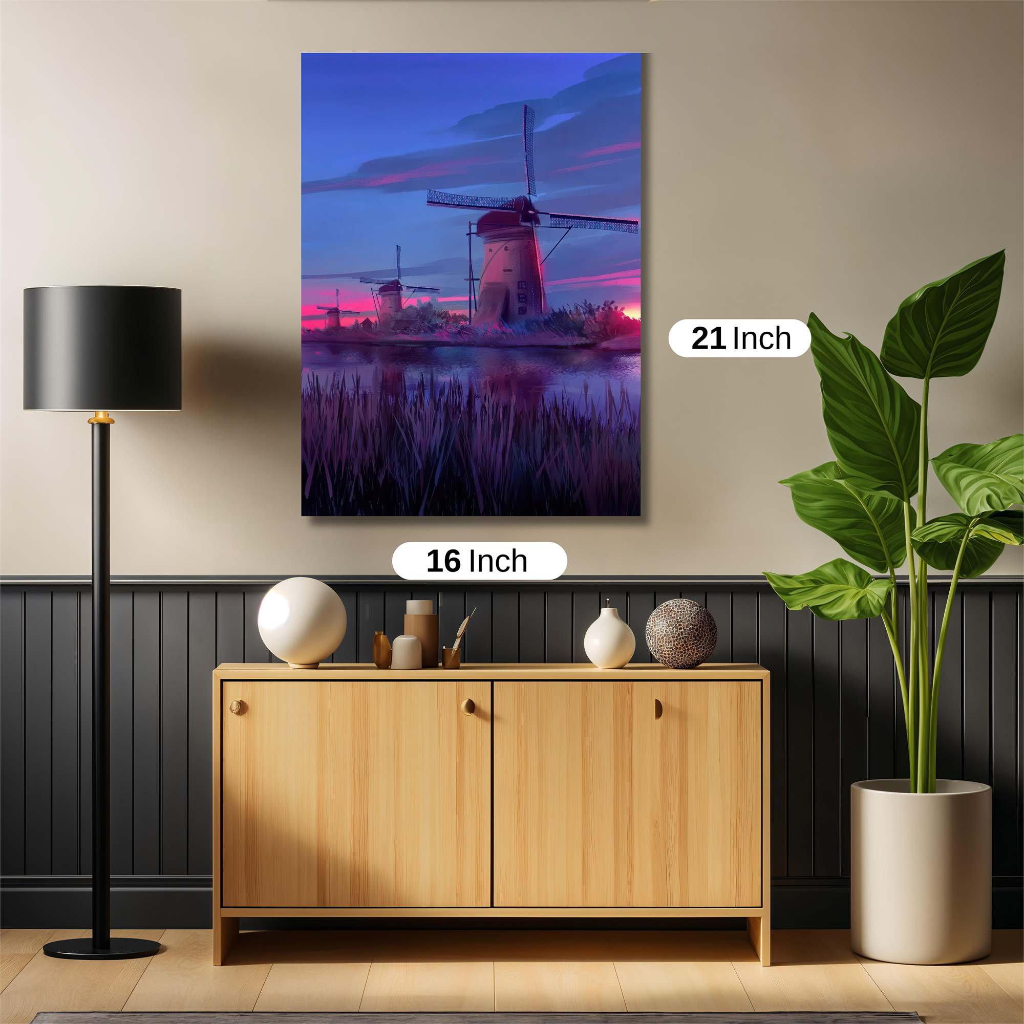 Windmill Serenity Safe Wall Magnetic / M