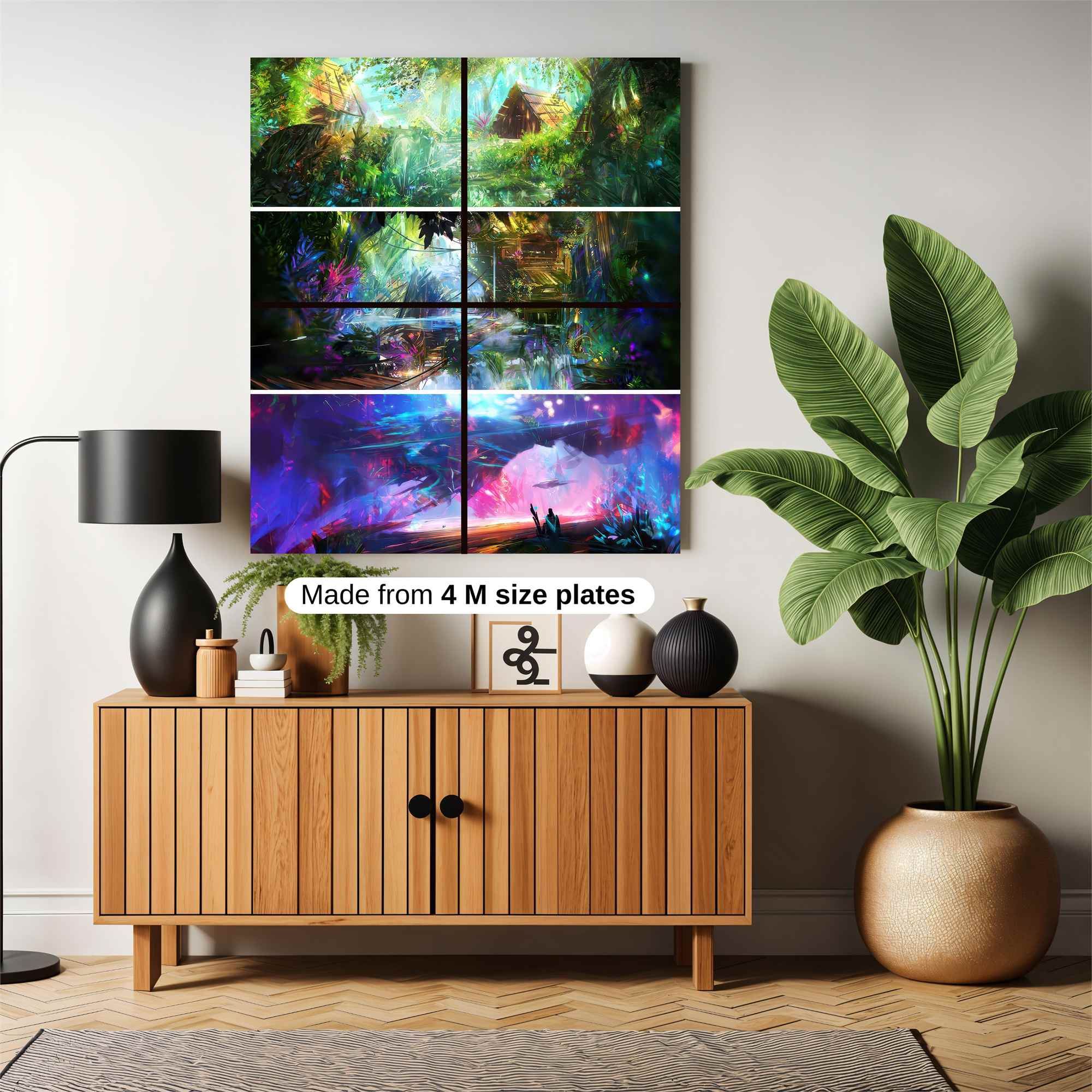 Jungle Dreamscape Safe Wall Magnetic / M