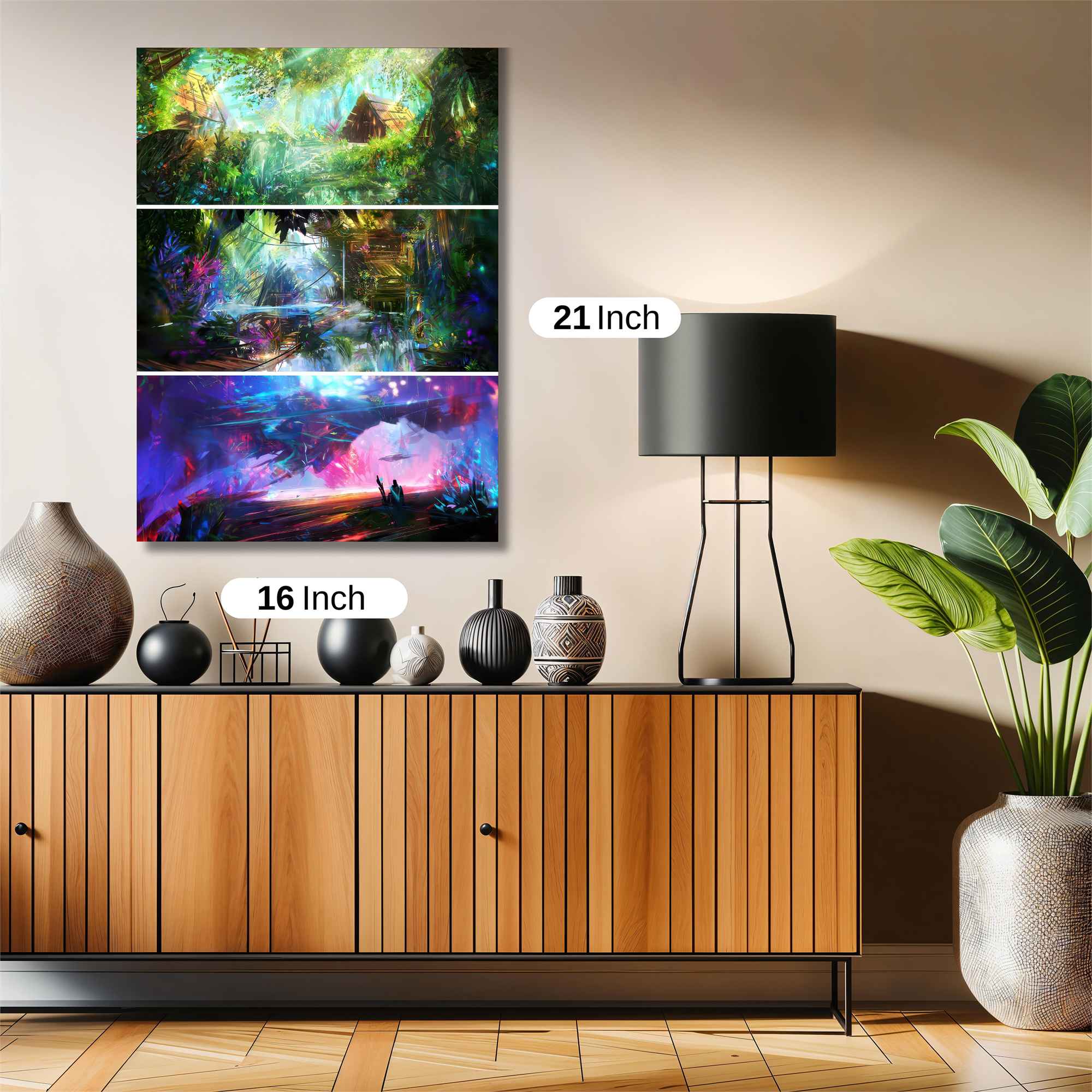 Jungle Dreamscape Safe Wall Magnetic / M