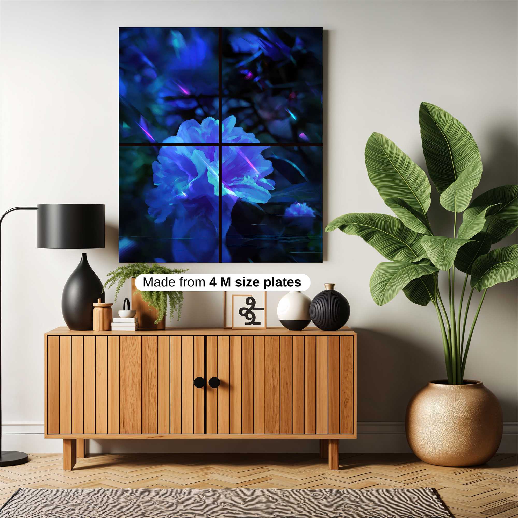 Blue Enigma Safe Wall Magnetic / M