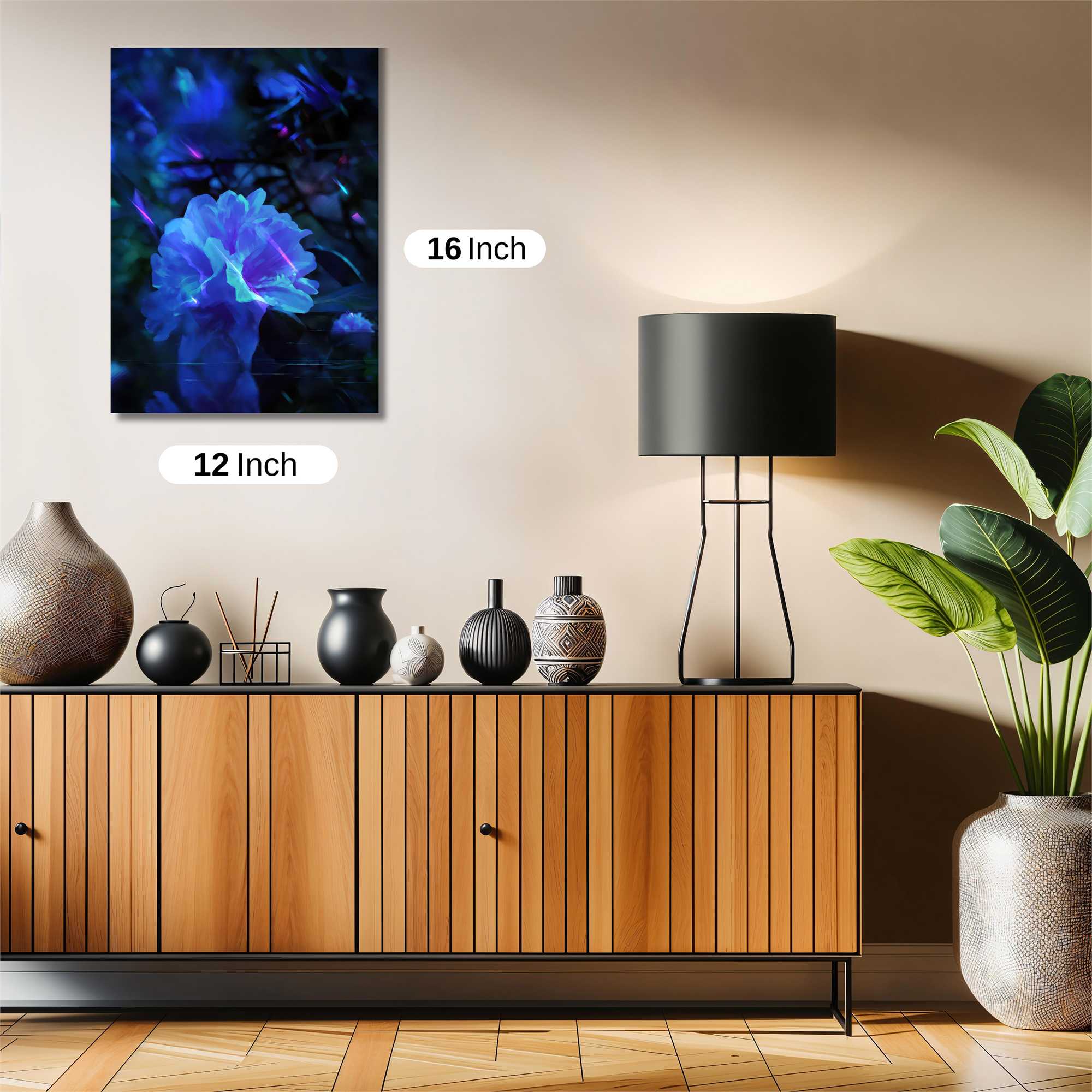 Blue Enigma Safe Wall Magnetic / M