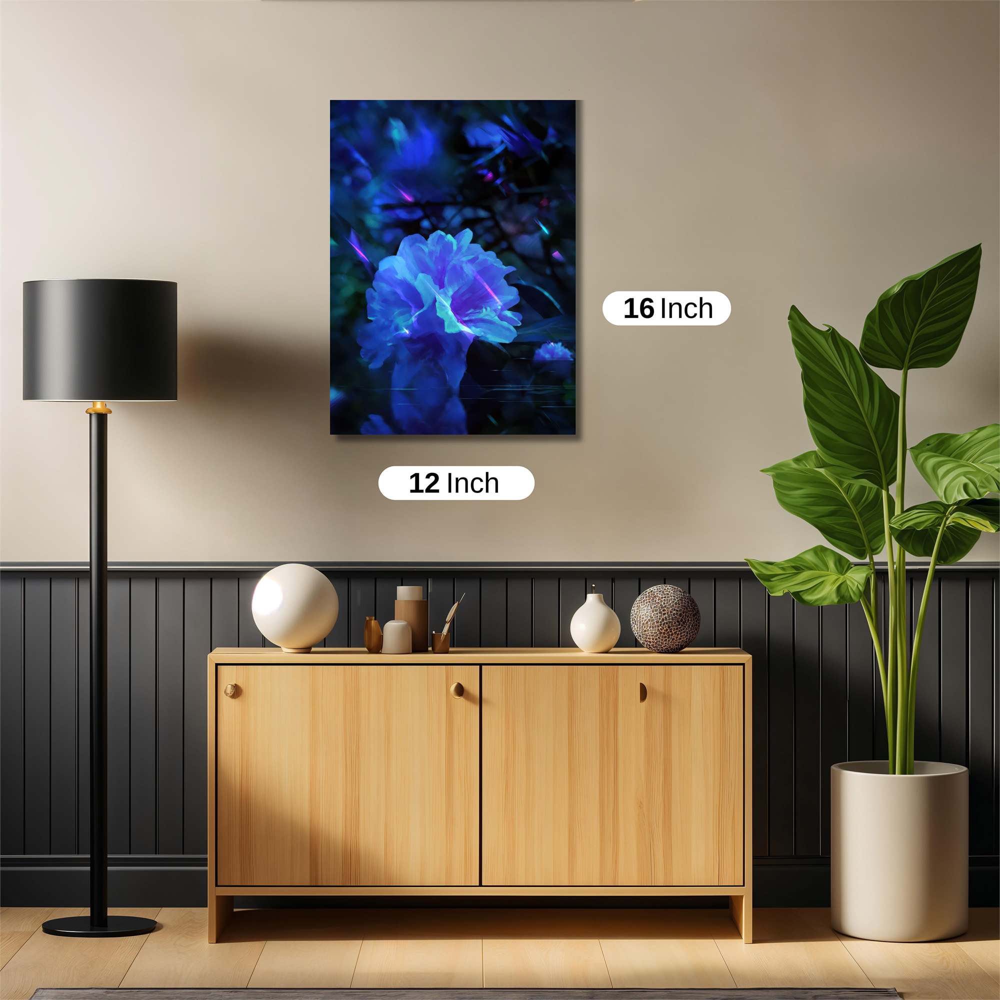 Blue Enigma Safe Wall Magnetic / M