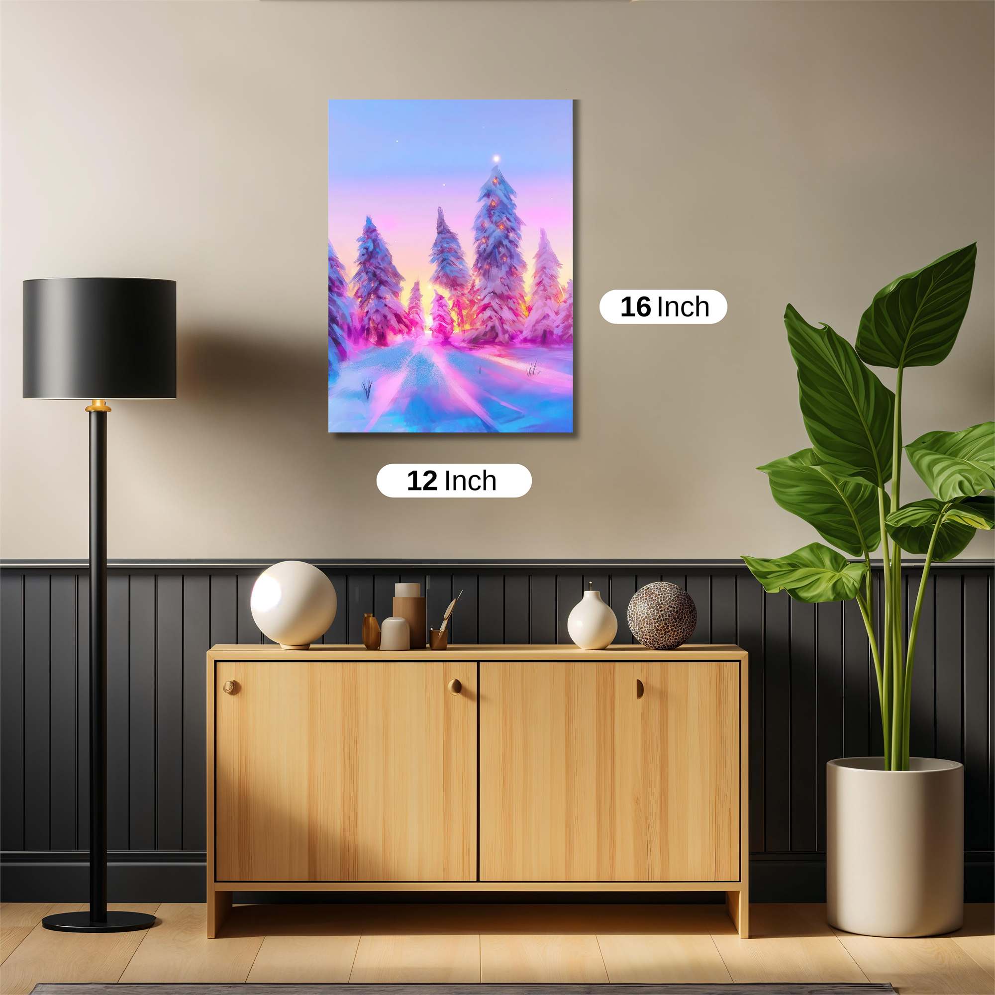 Winter Whimsy Safe Wall Magnetic / M