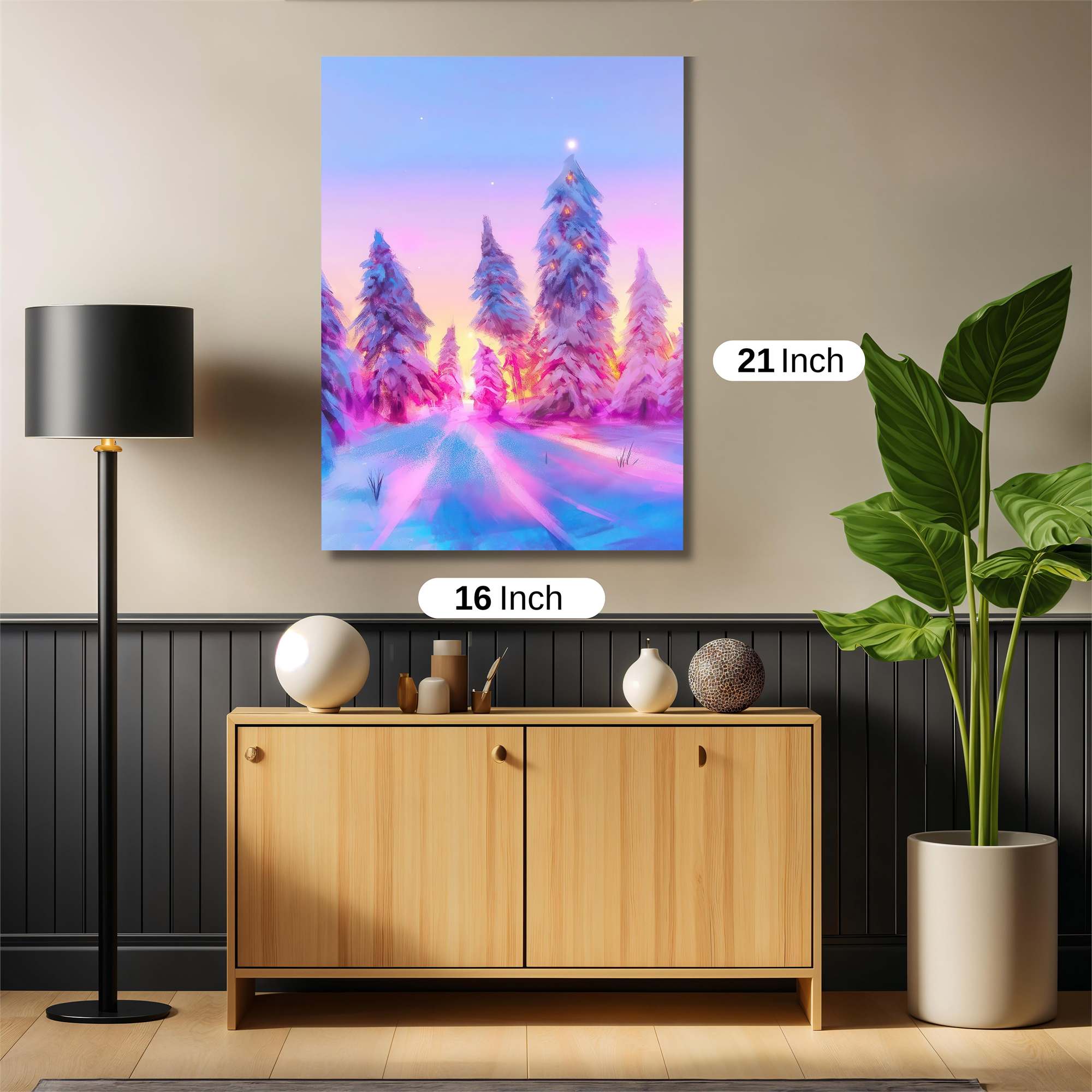 Winter Whimsy Safe Wall Magnetic / M