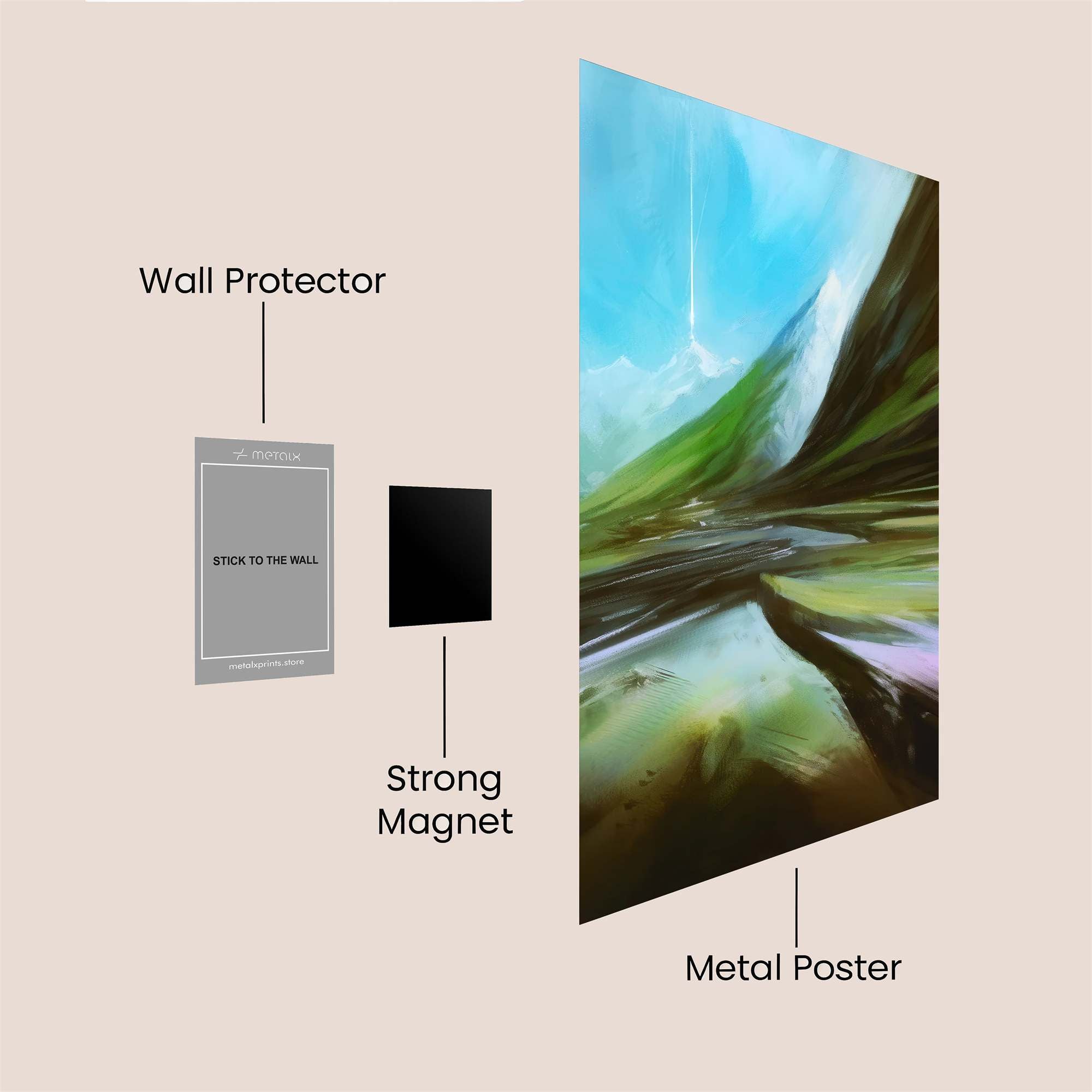 Valley Radiance Safe Wall Magnetic / M